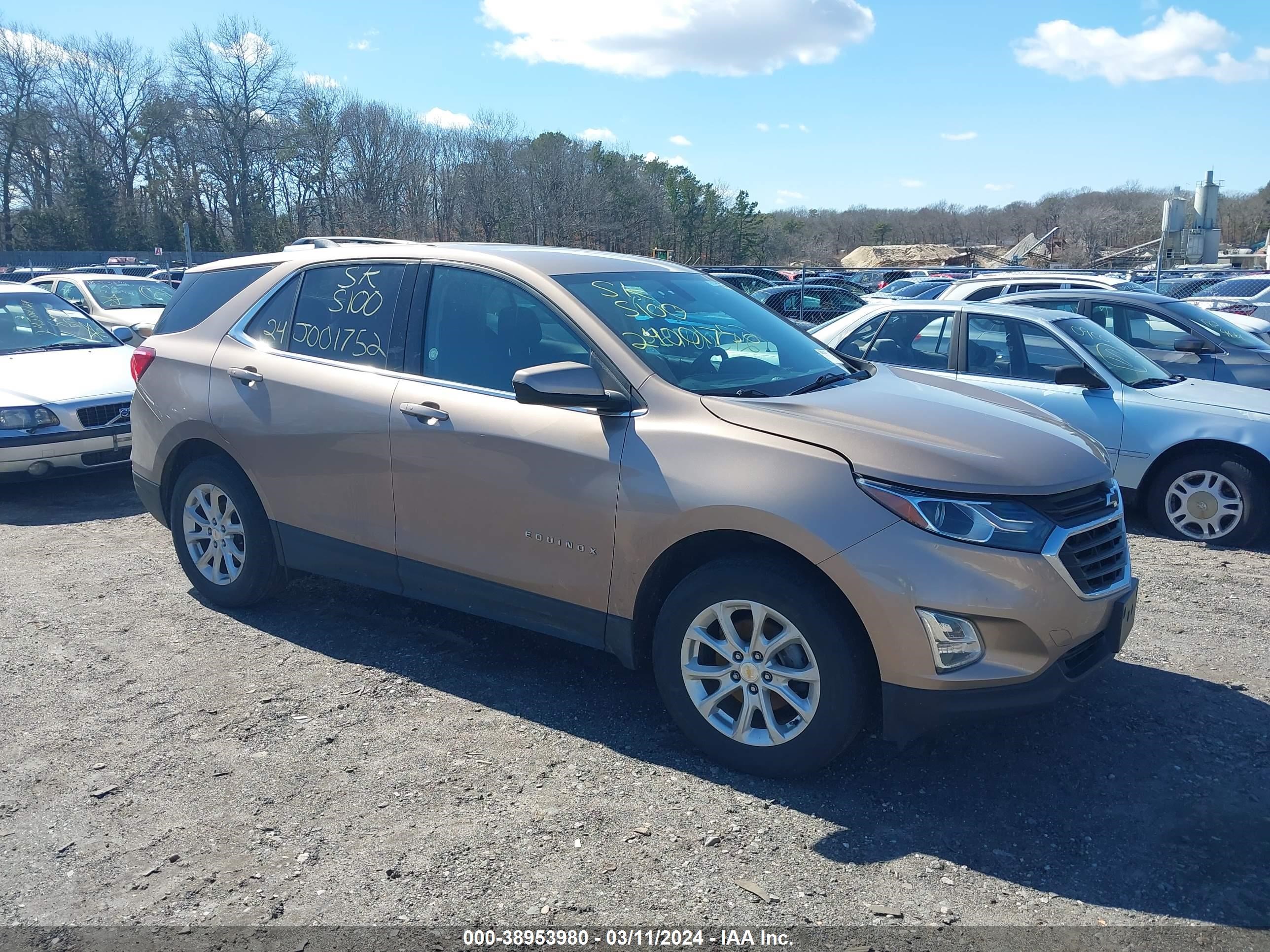 CHEVROLET EQUINOX 2019 2gnaxuev4k6284343