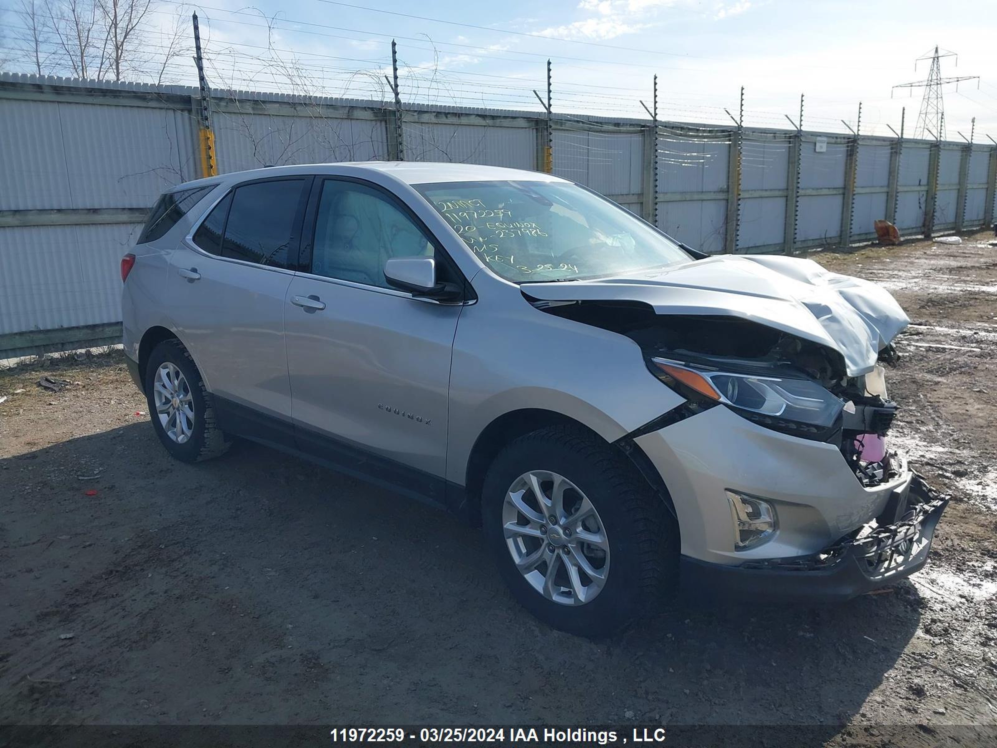 CHEVROLET EQUINOX 2020 2gnaxuev7l6237986