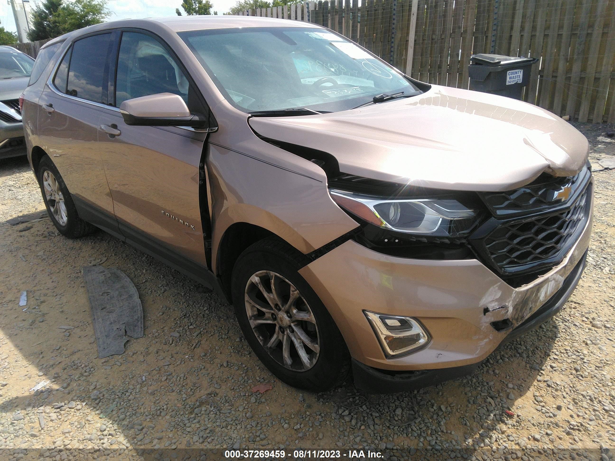 CHEVROLET EQUINOX 2019 2gnaxuev8k6160768