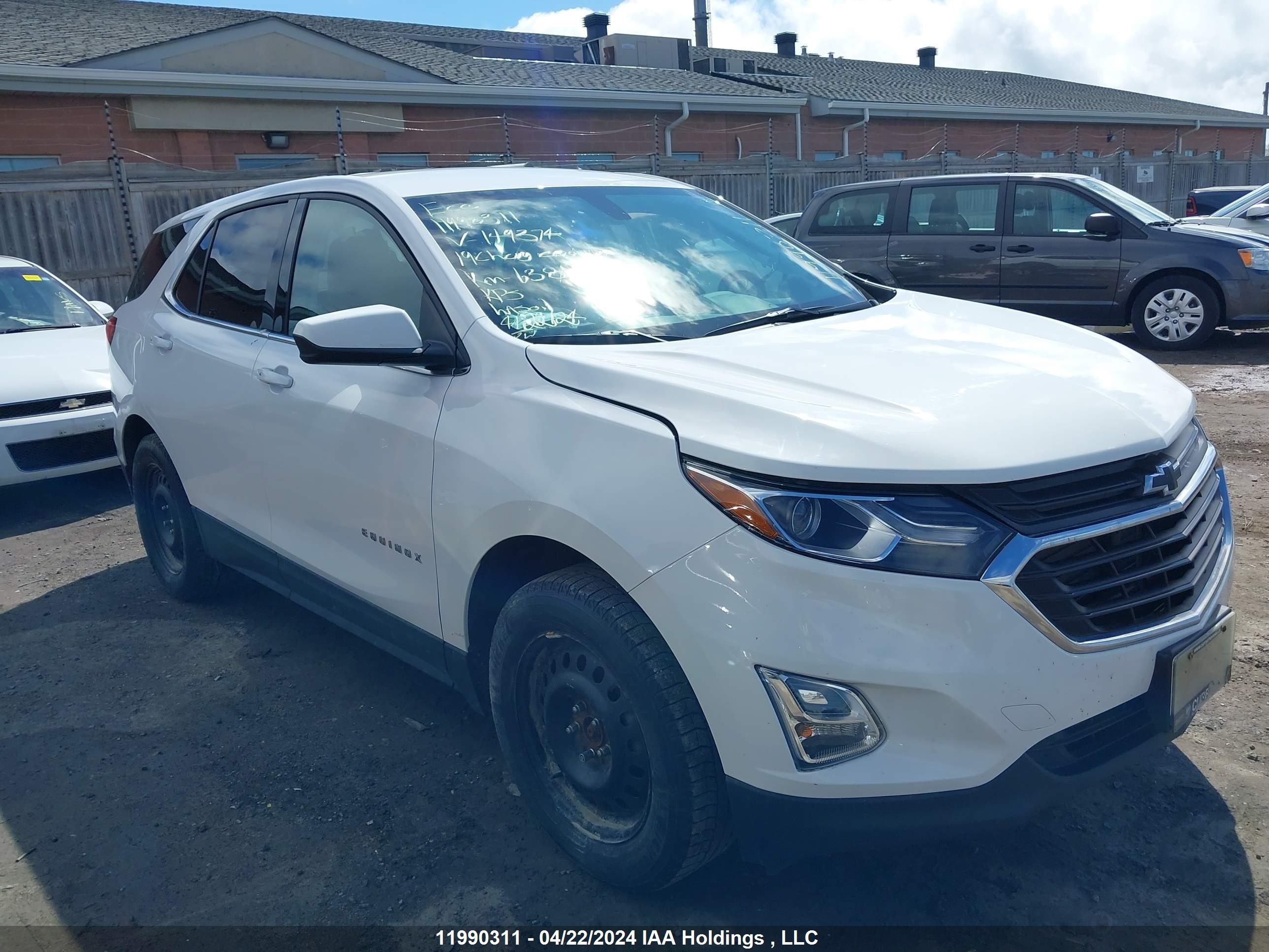 CHEVROLET EQUINOX 2019 2gnaxuev9k6149374