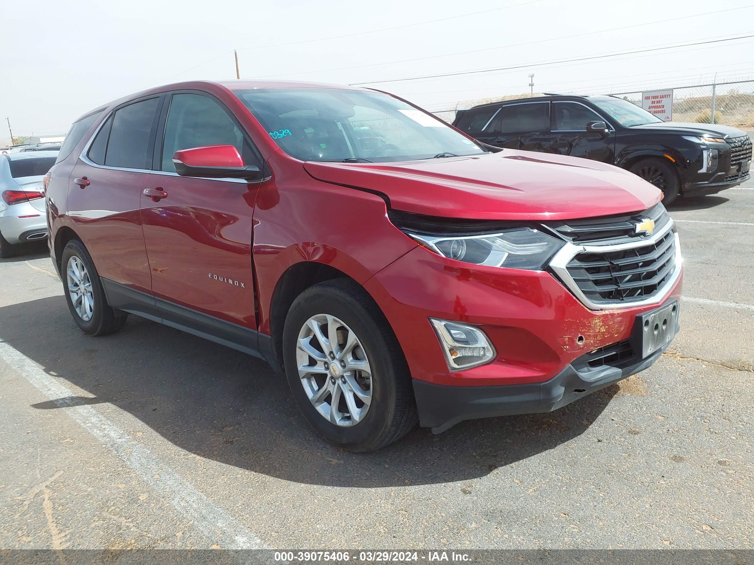 CHEVROLET EQUINOX LT 2019 2gnaxuevxk6302909