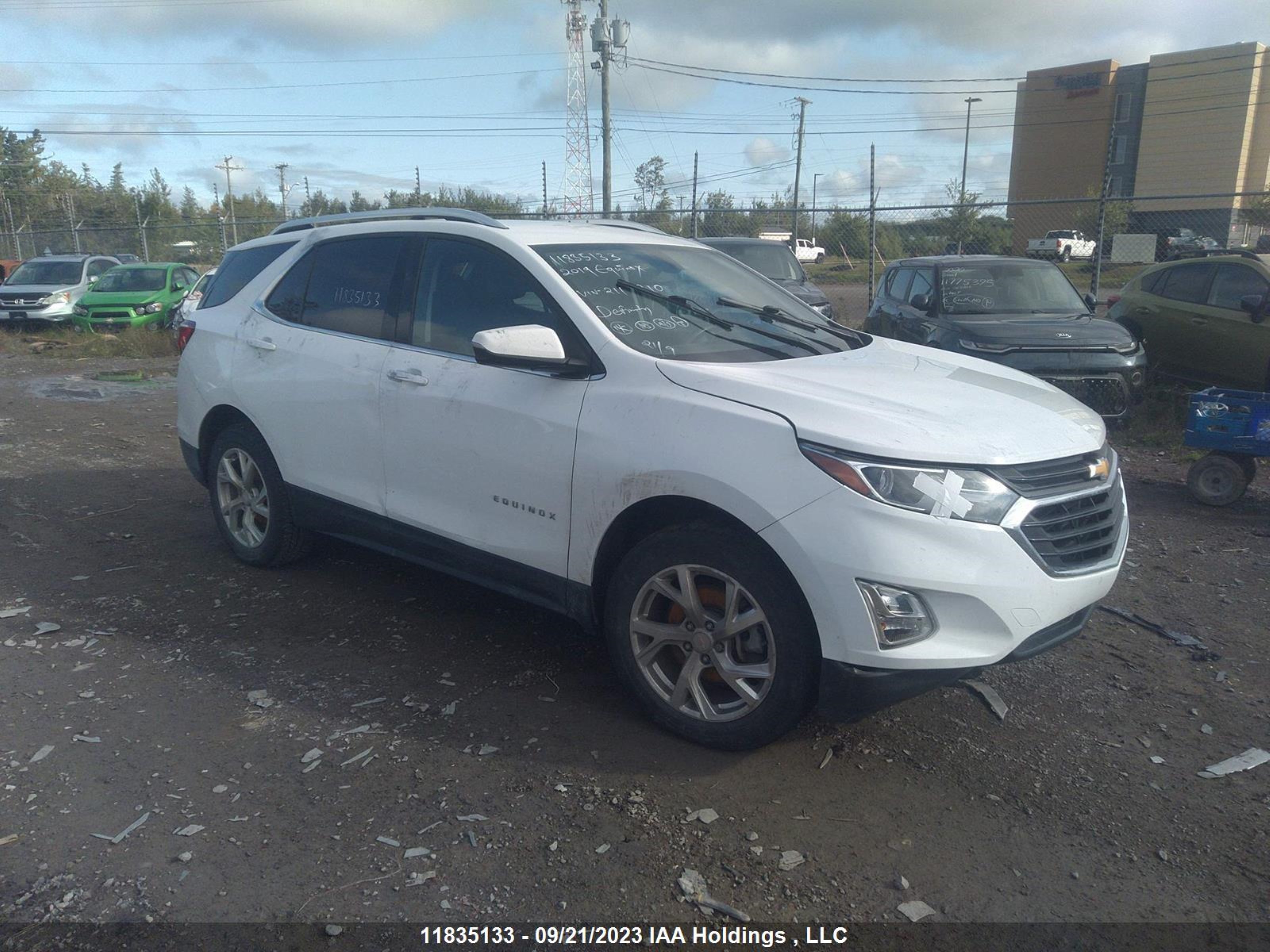 CHEVROLET EQUINOX 2019 2gnaxvex1k6211910