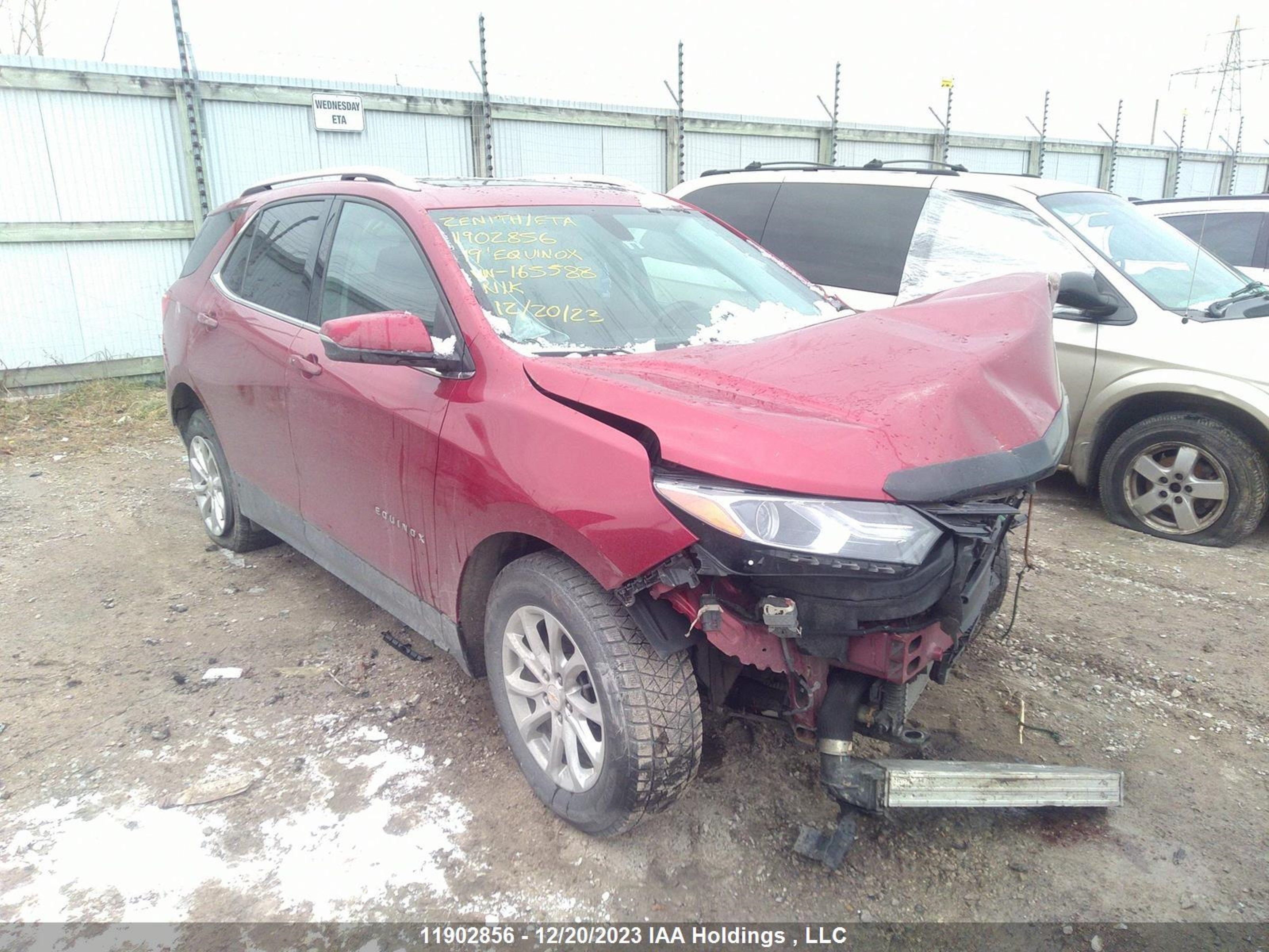 CHEVROLET EQUINOX 2019 2gnaxvexxk6165588