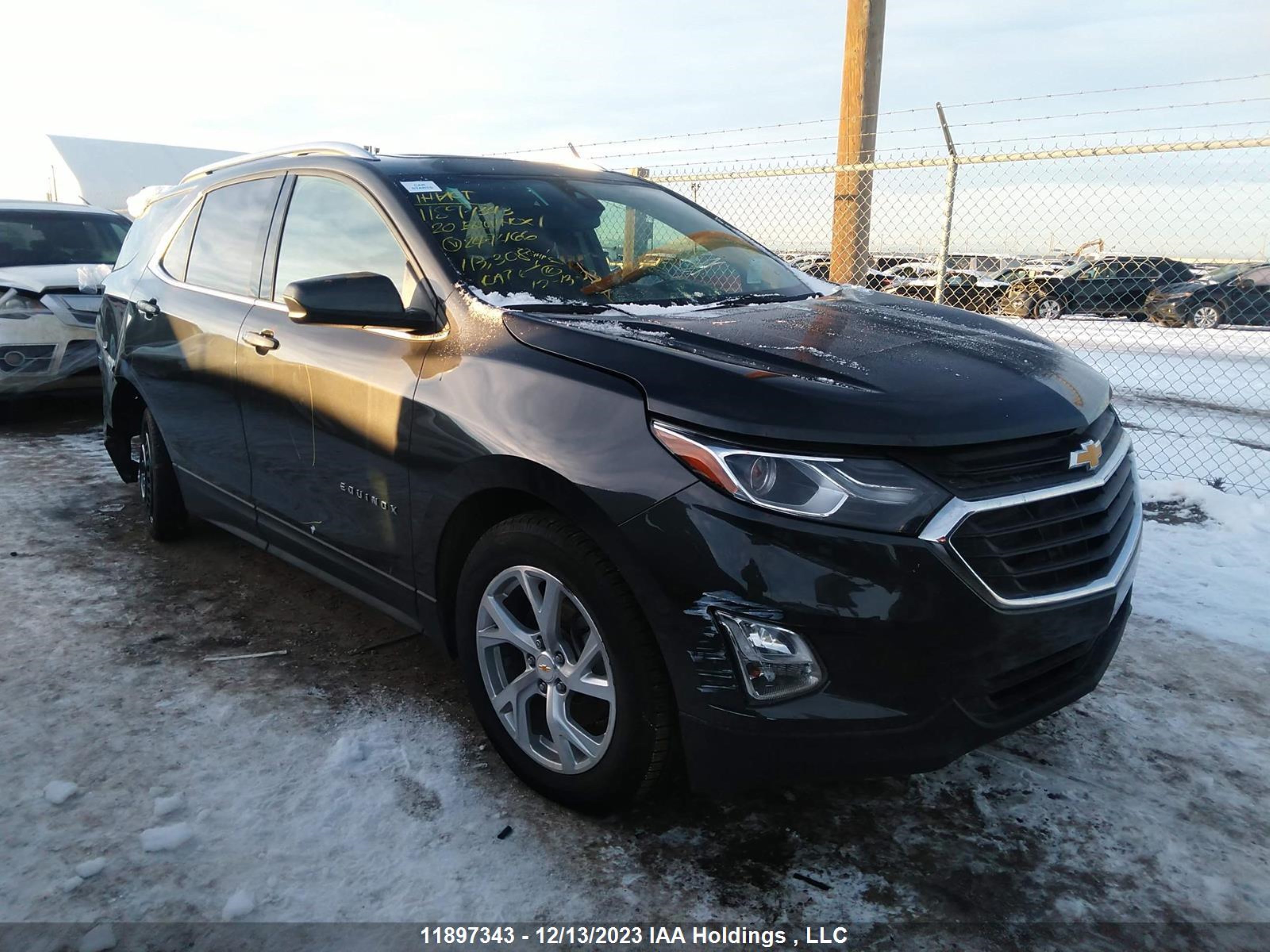 CHEVROLET EQUINOX 2020 2gnaxvexxl6247466