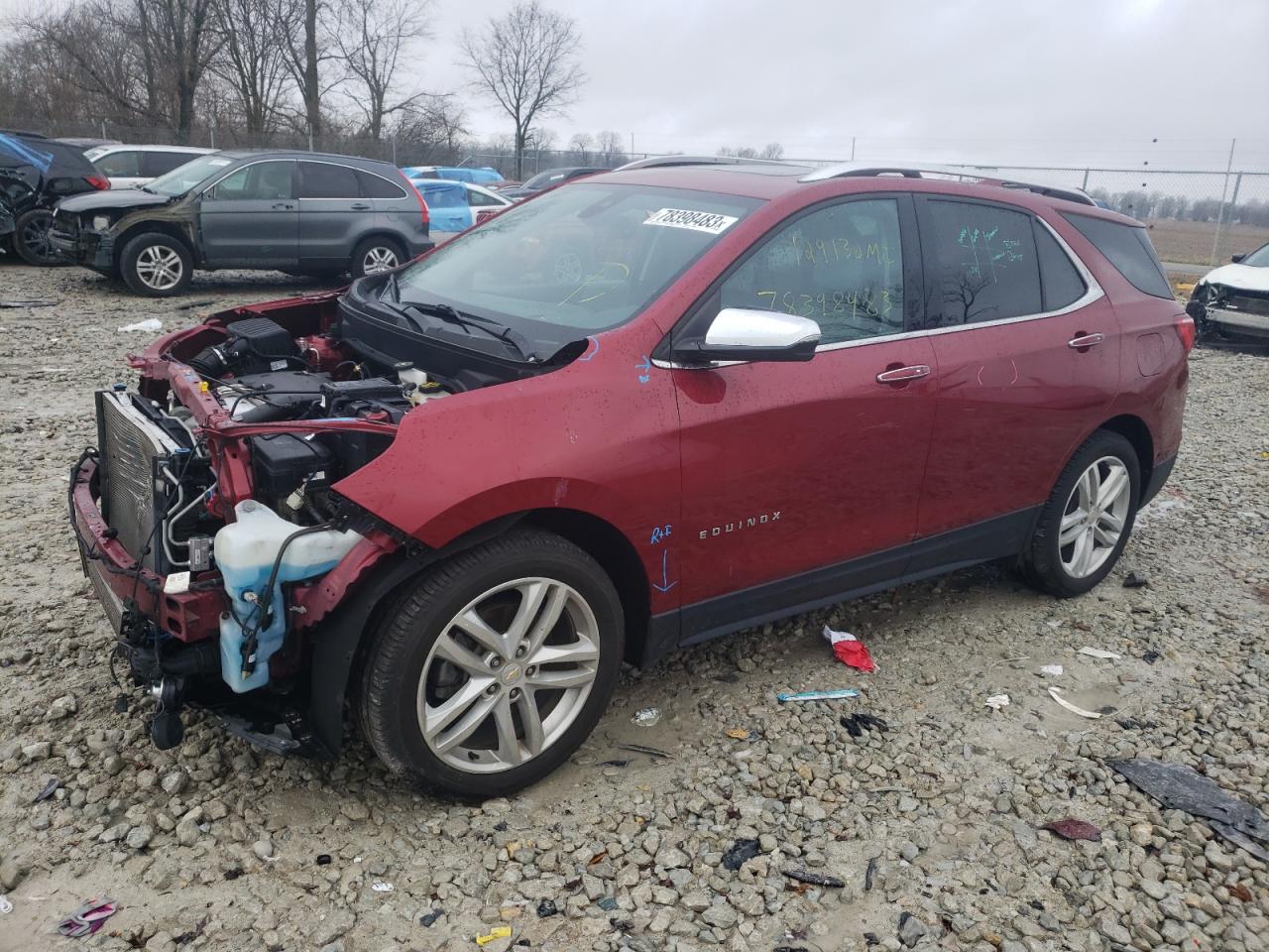 CHEVROLET EQUINOX 2018 2gnaxwex6j6267412