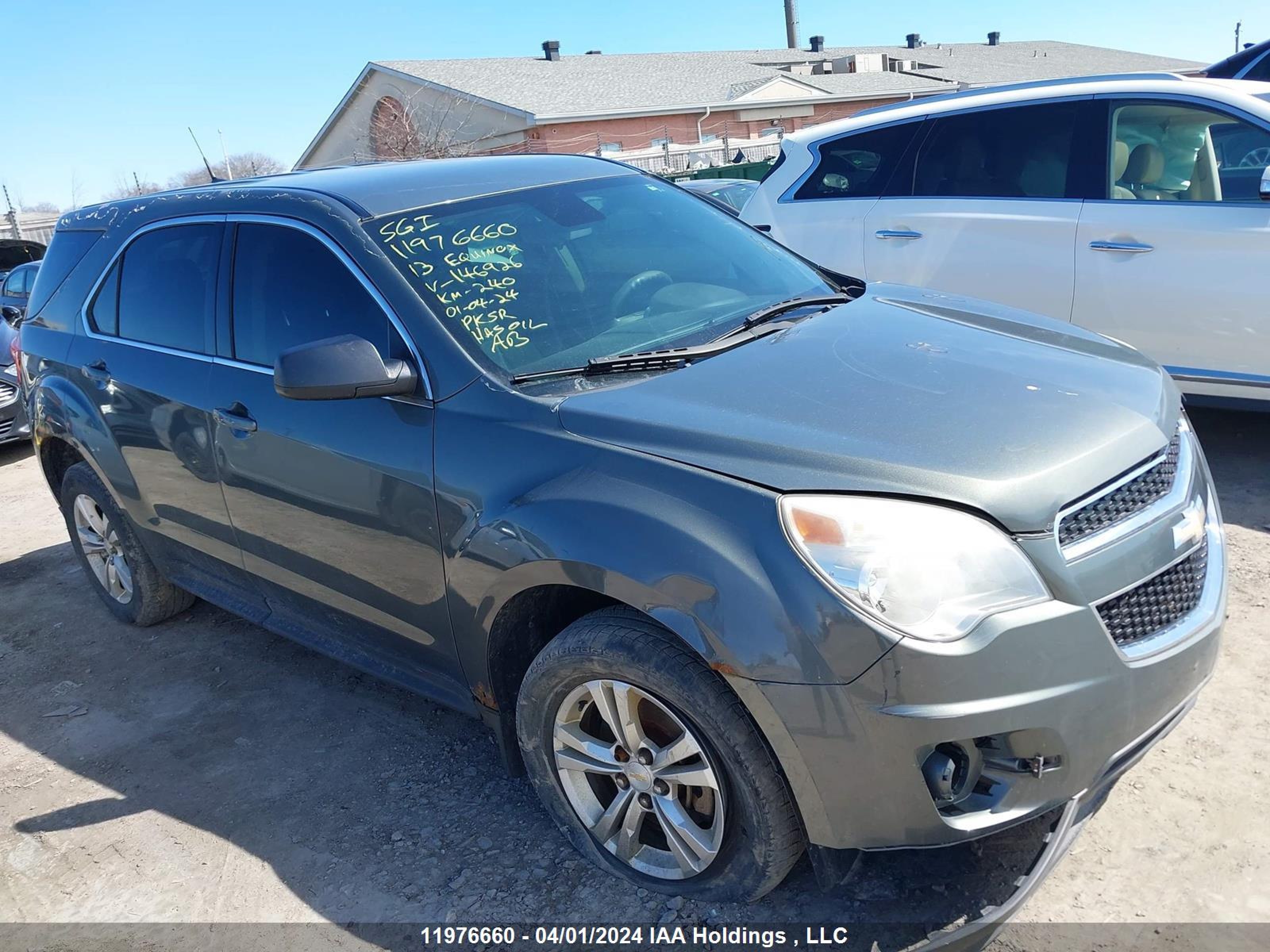 CHEVROLET EQUINOX 2013 2gnflcek1d6146926