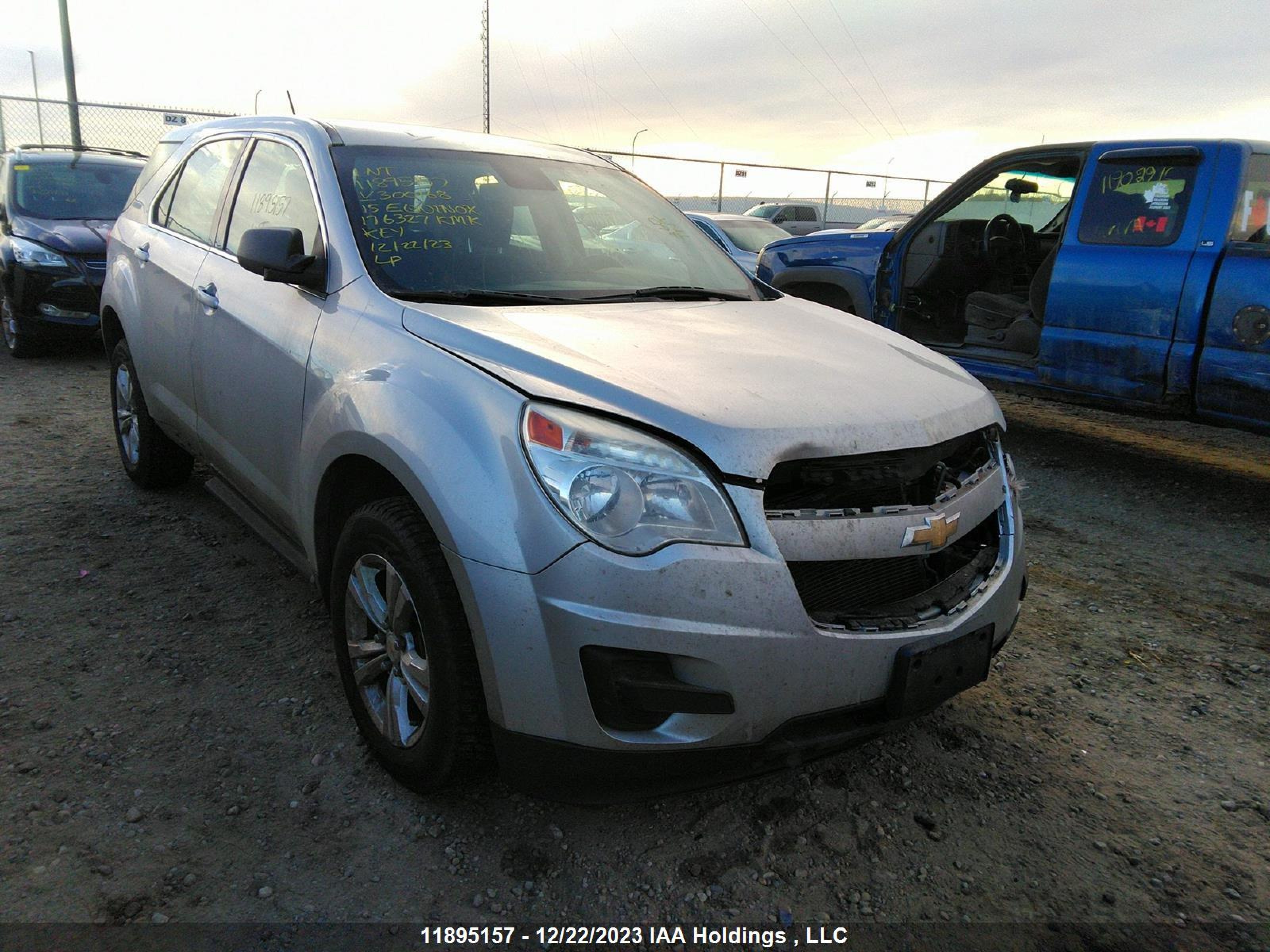 CHEVROLET EQUINOX 2015 2gnfleek2f6300168