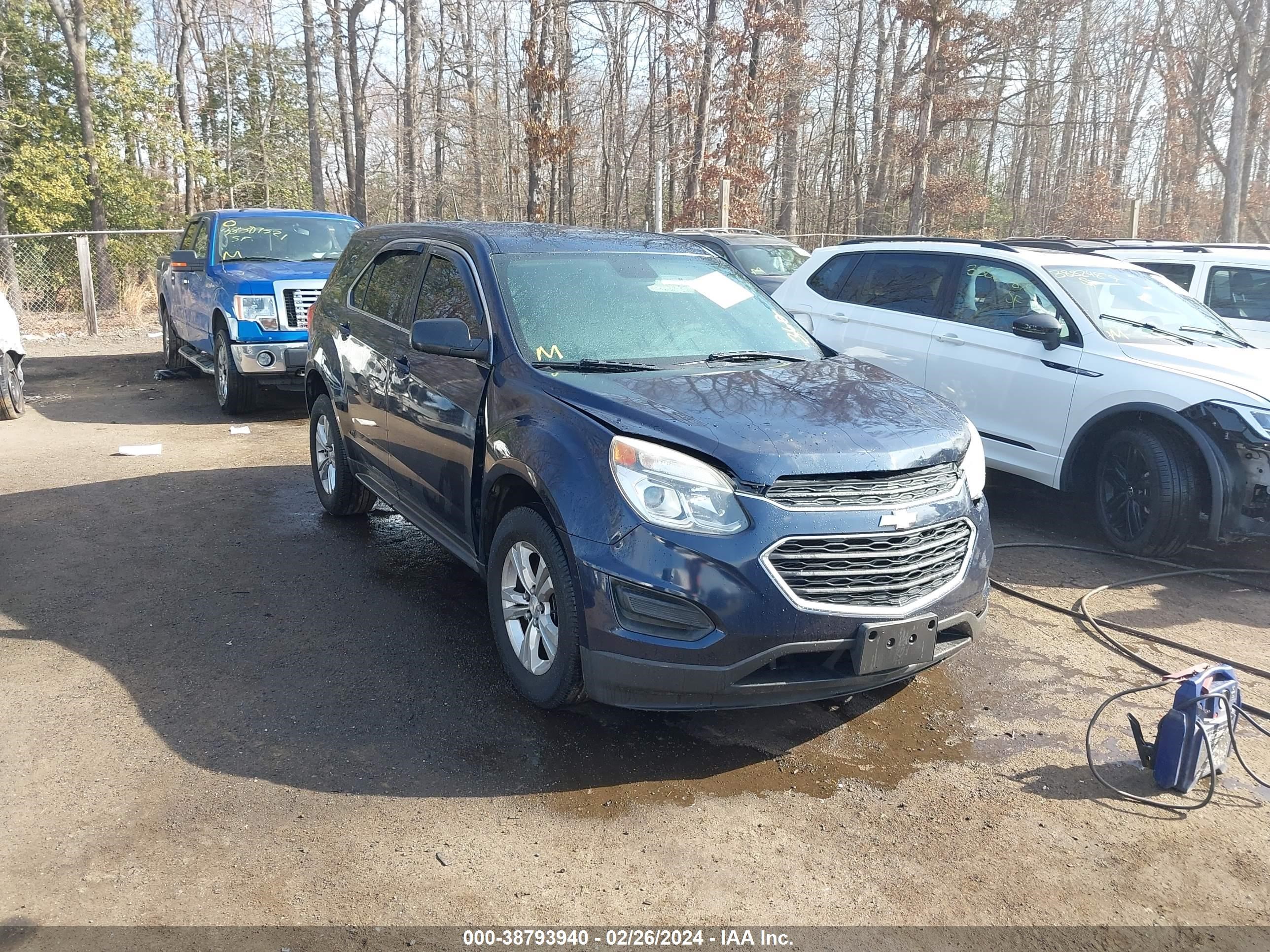 CHEVROLET EQUINOX 2016 2gnfleek2g6195648