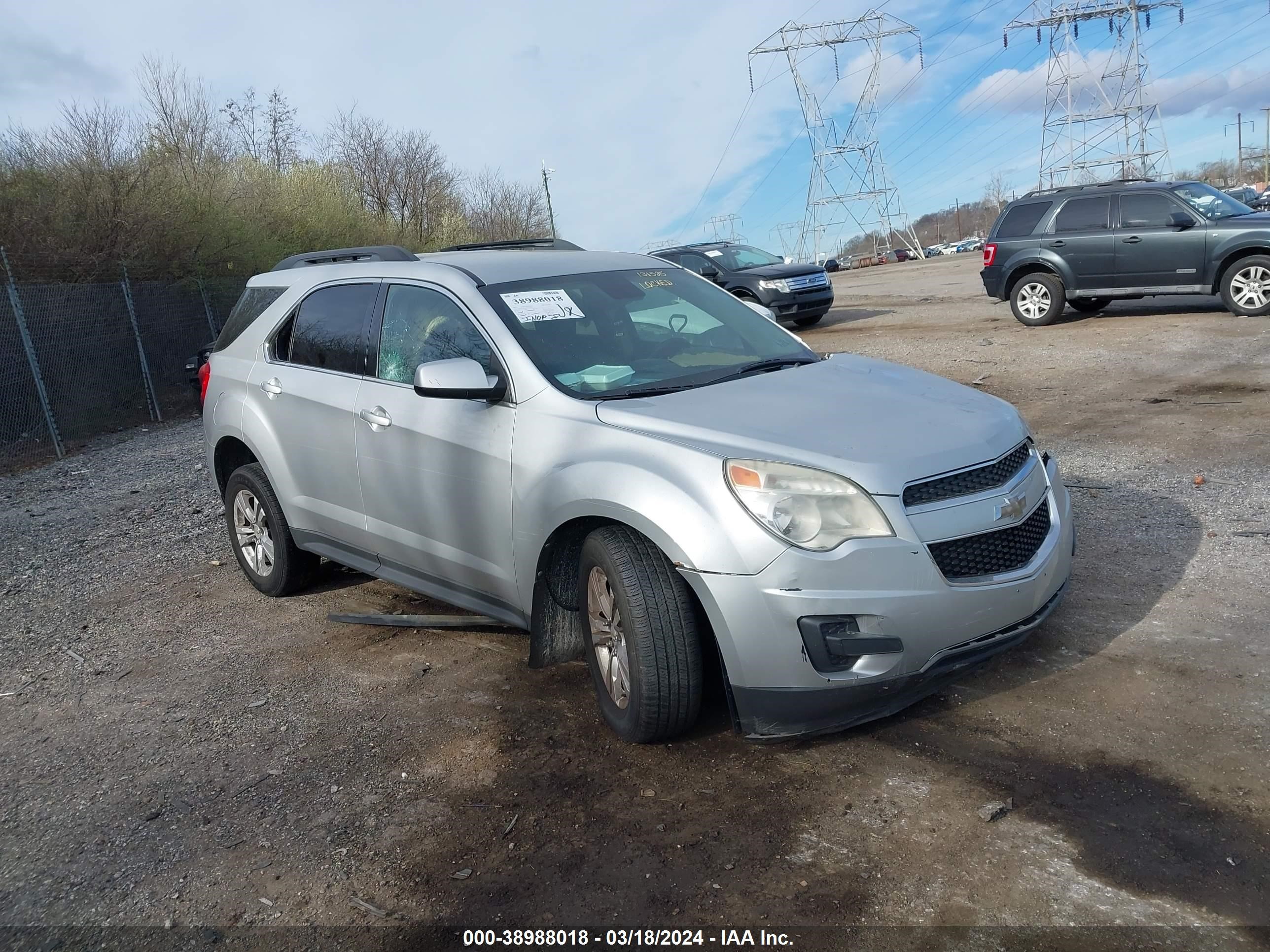 CHEVROLET EQUINOX 2012 2gnfleek4c6131525