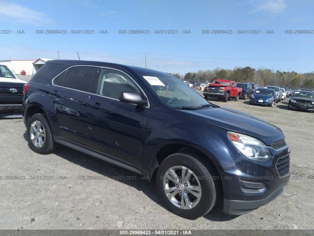 CHEVROLET EQUINOX 2016 2gnfleek9g6268871