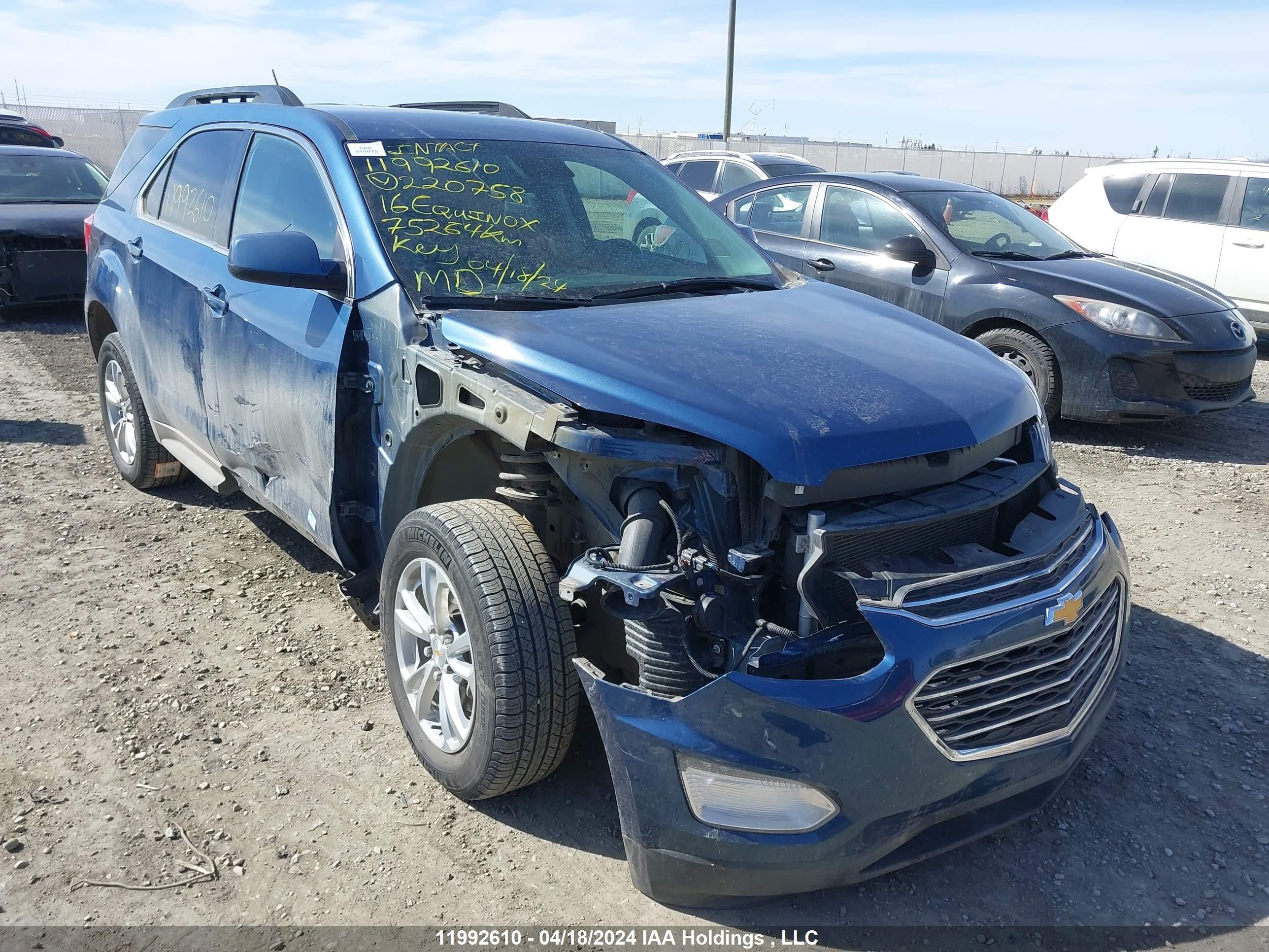 CHEVROLET EQUINOX 2016 2gnflfek7g6220758