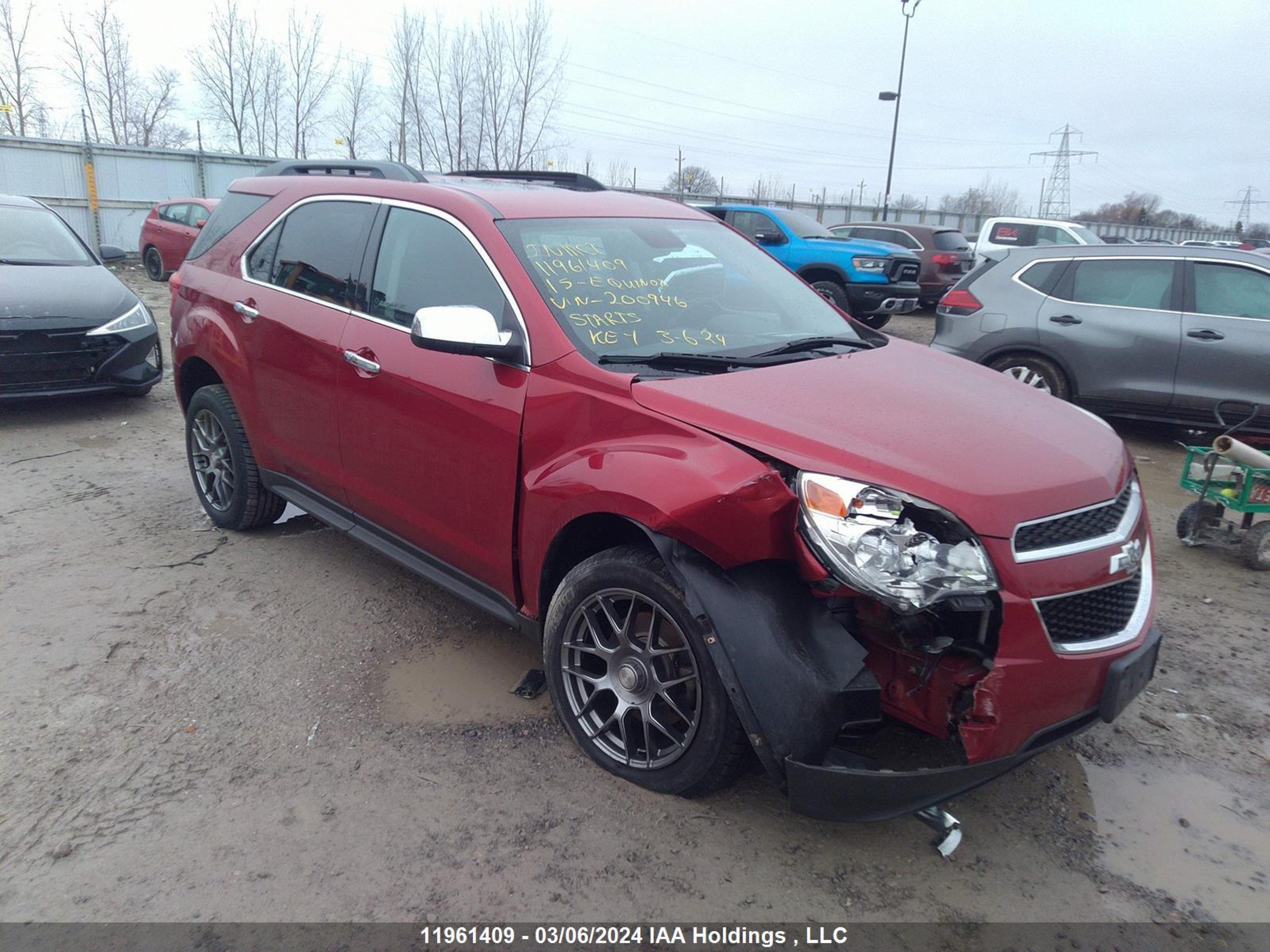 CHEVROLET EQUINOX 2015 2gnflge30f6200946