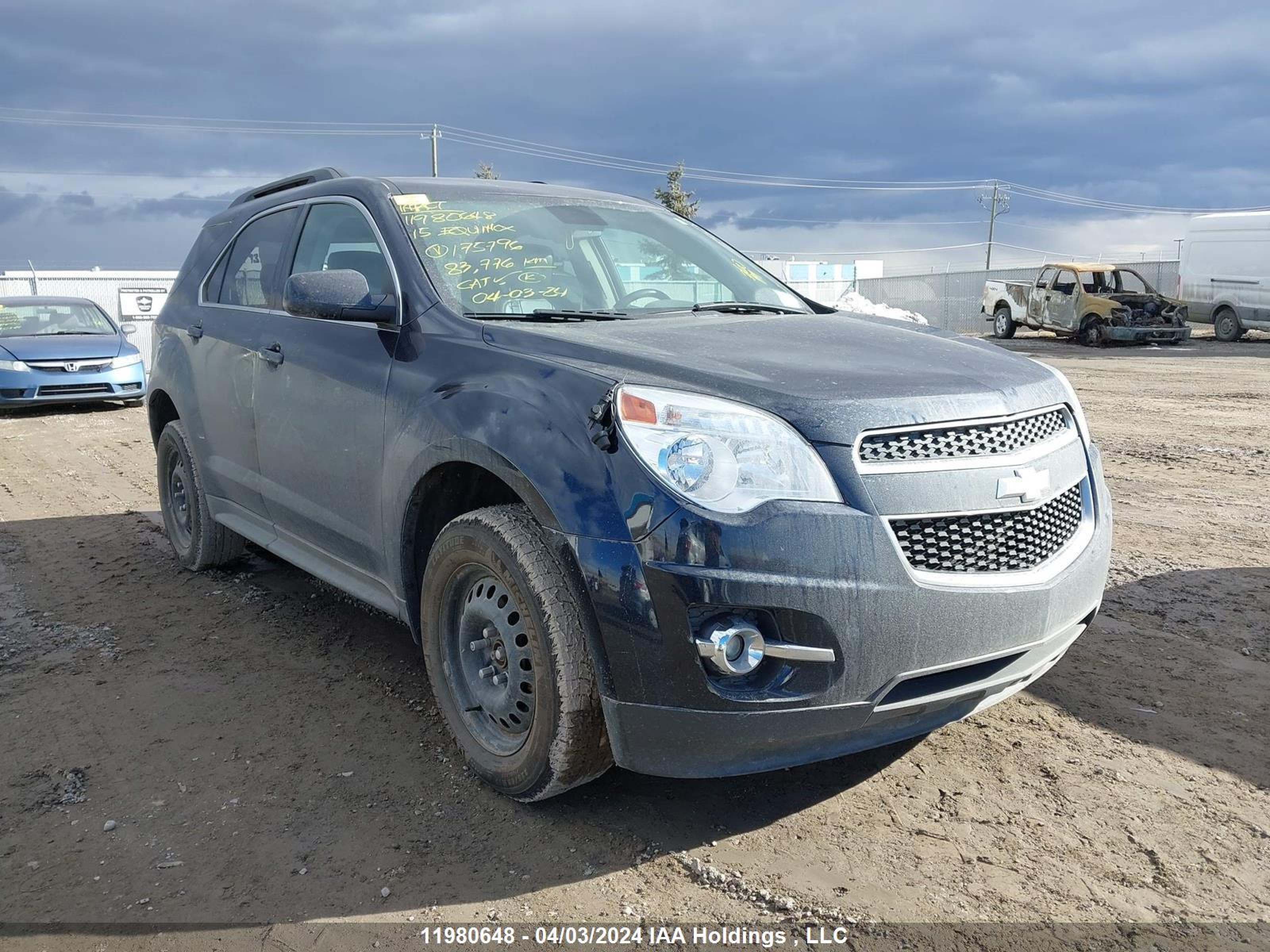 CHEVROLET EQUINOX 2015 2gnflge31f6175796