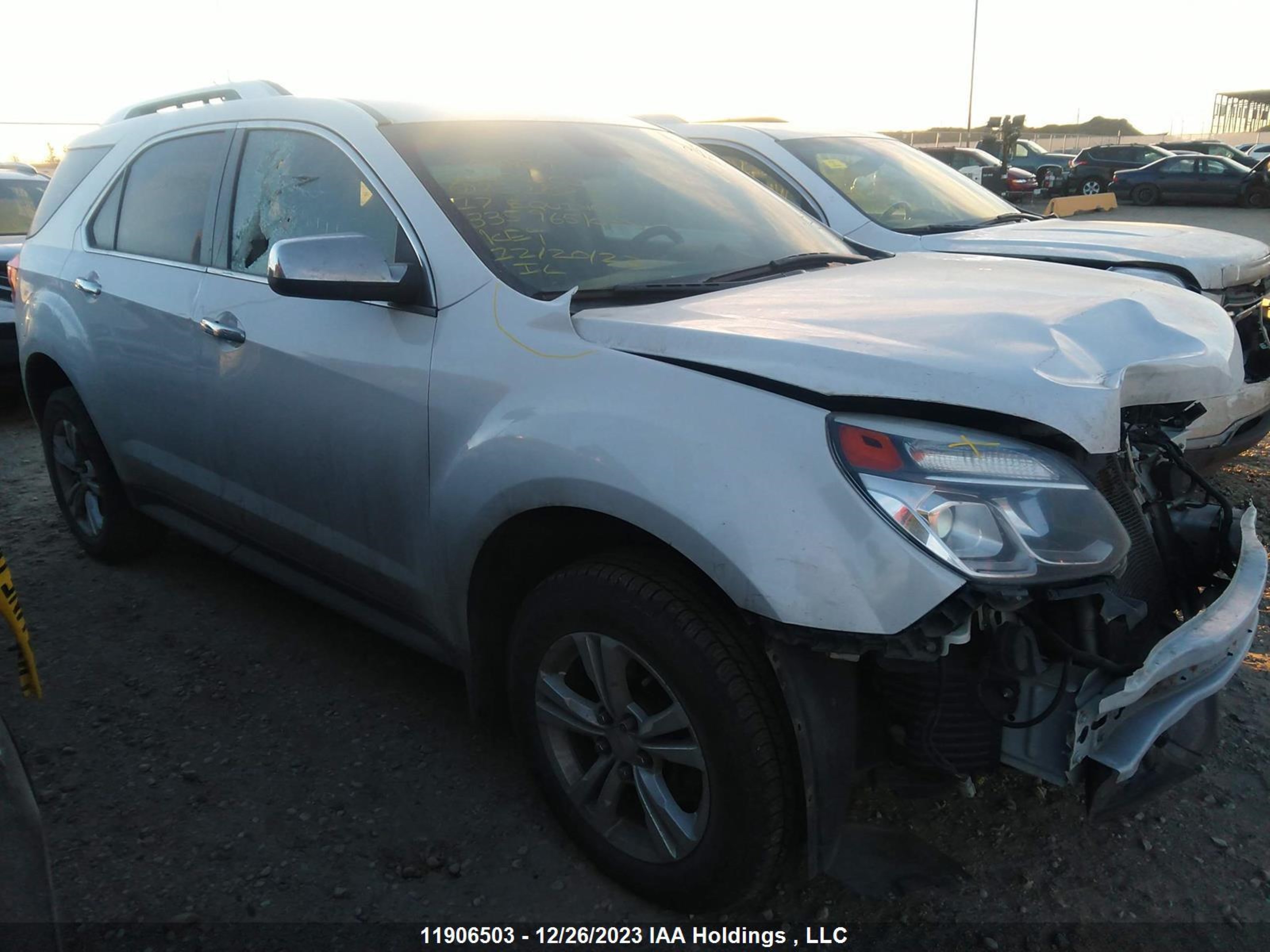 CHEVROLET EQUINOX 2017 2gnflge31h6232825