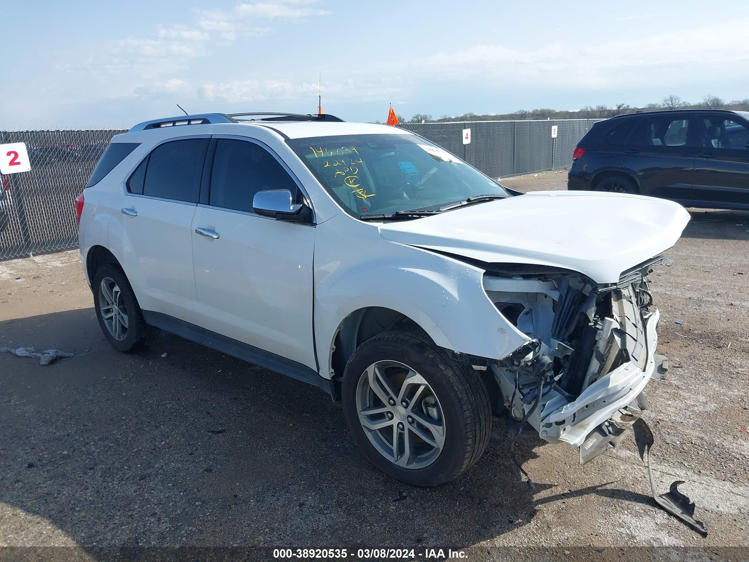 CHEVROLET EQUINOX 2017 2gnflge38h6282816