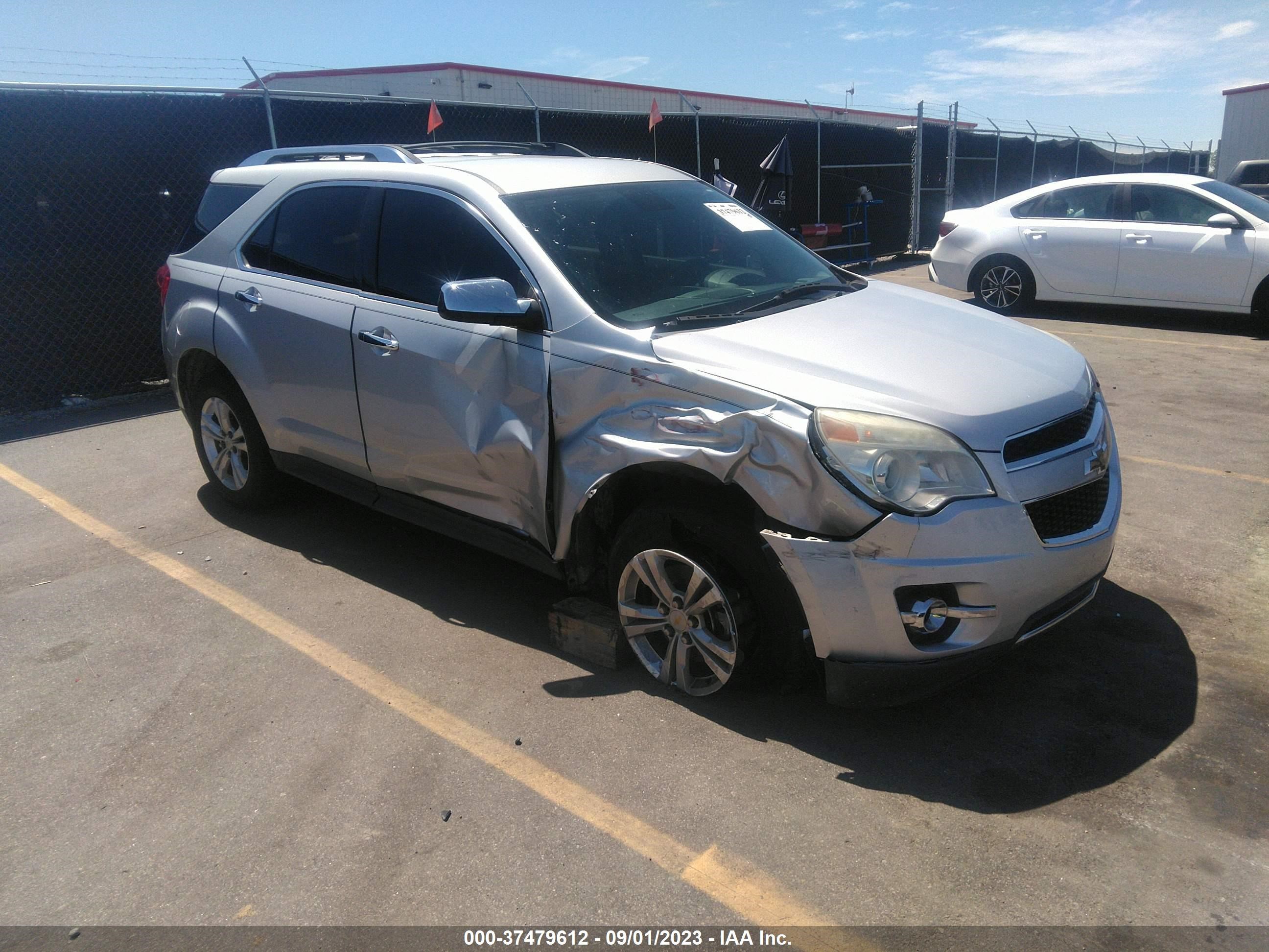 CHEVROLET EQUINOX 2012 2gnflge54c6158035