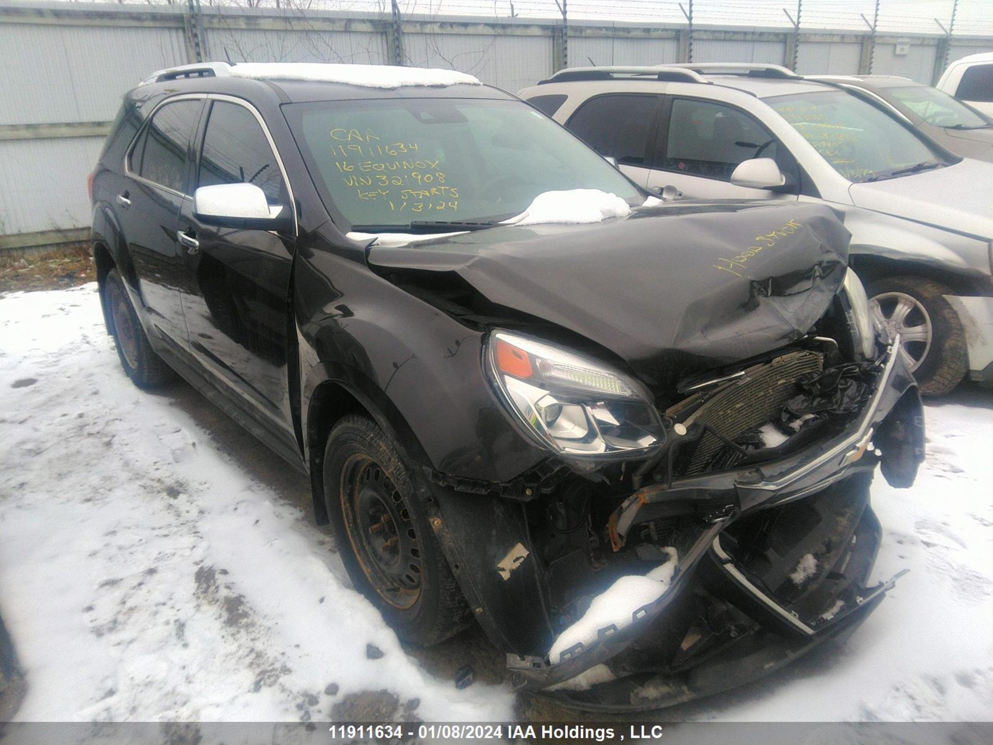 CHEVROLET EQUINOX 2016 2gnflgek4g6321908