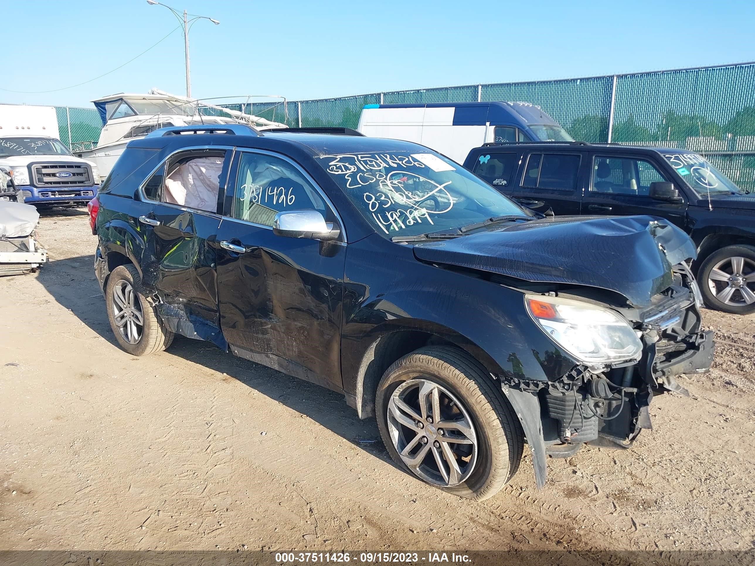 CHEVROLET EQUINOX 2016 2gnflgek6g6290001