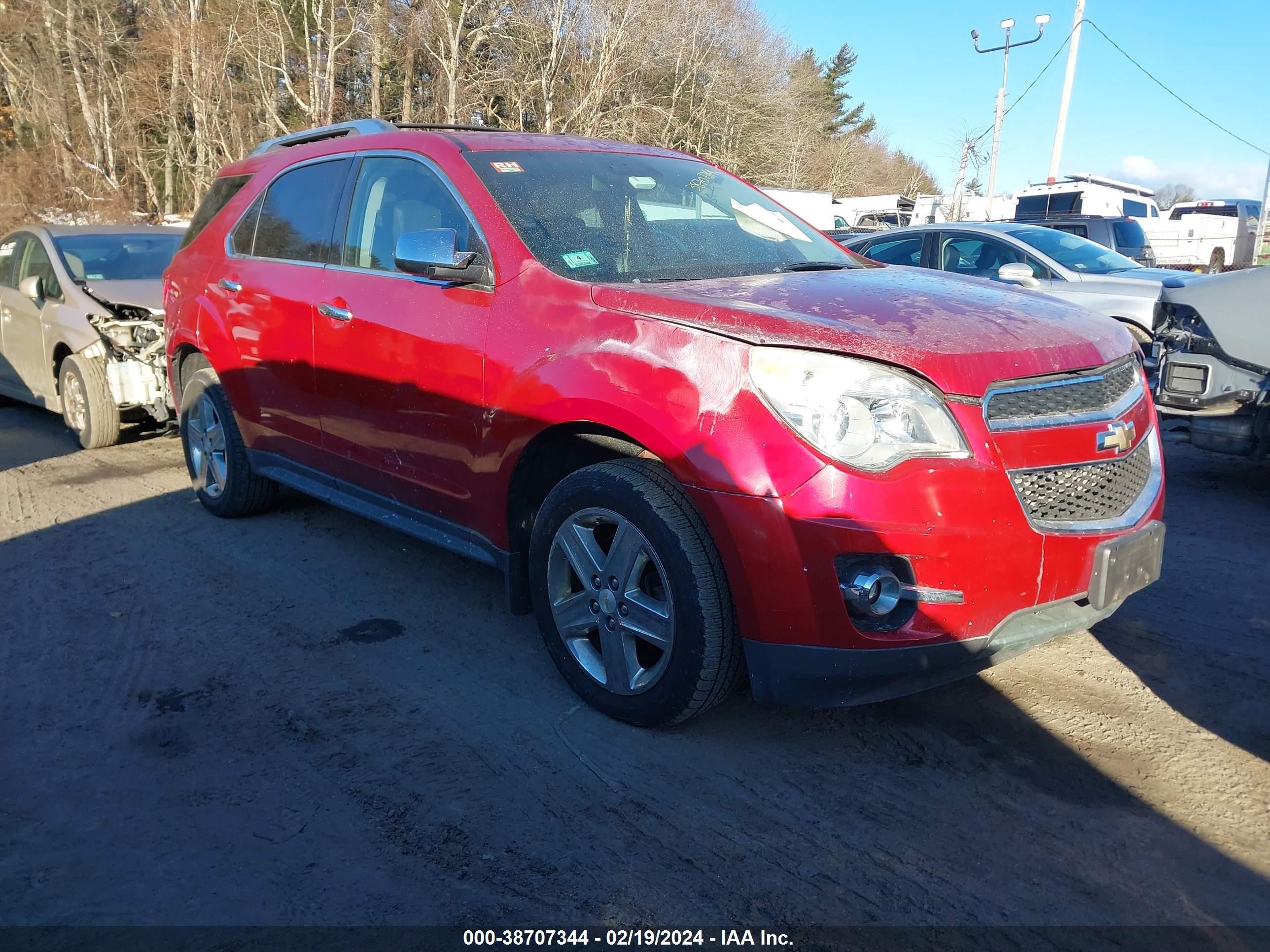 CHEVROLET EQUINOX 2014 2gnflhe30e6287722