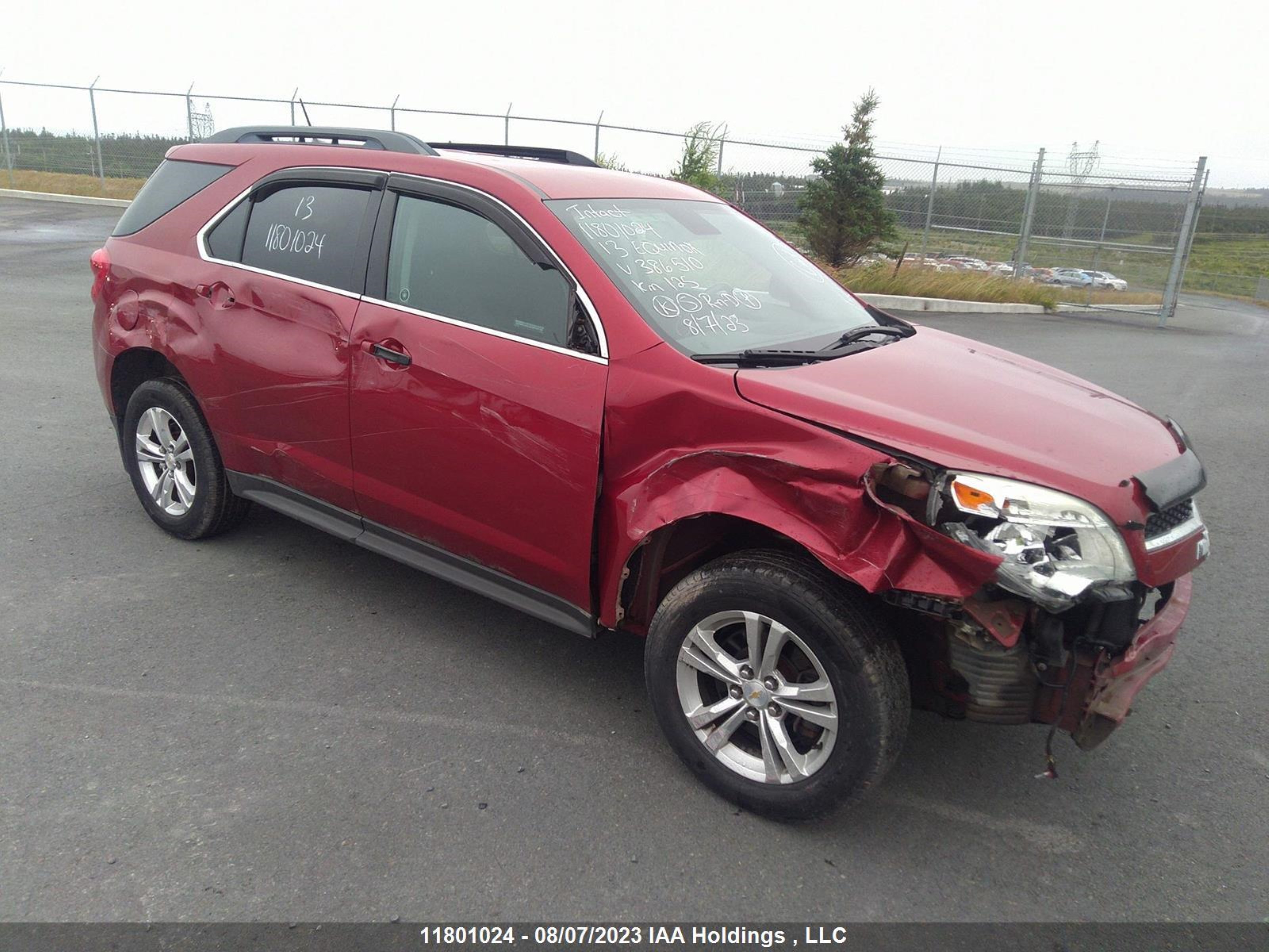 CHEVROLET EQUINOX 2013 2gnflne32d6386510