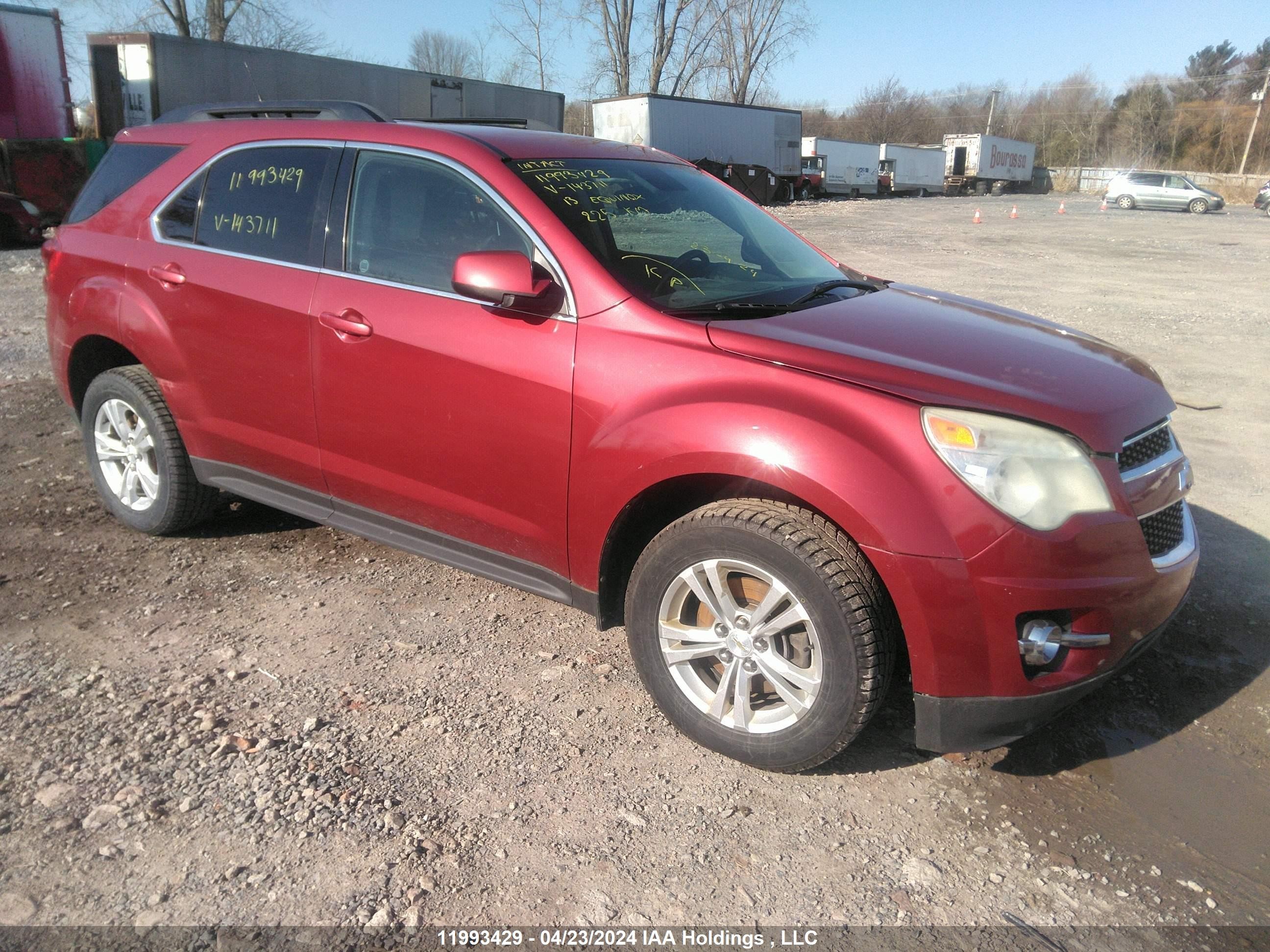 CHEVROLET EQUINOX 2013 2gnflnek4d6143711