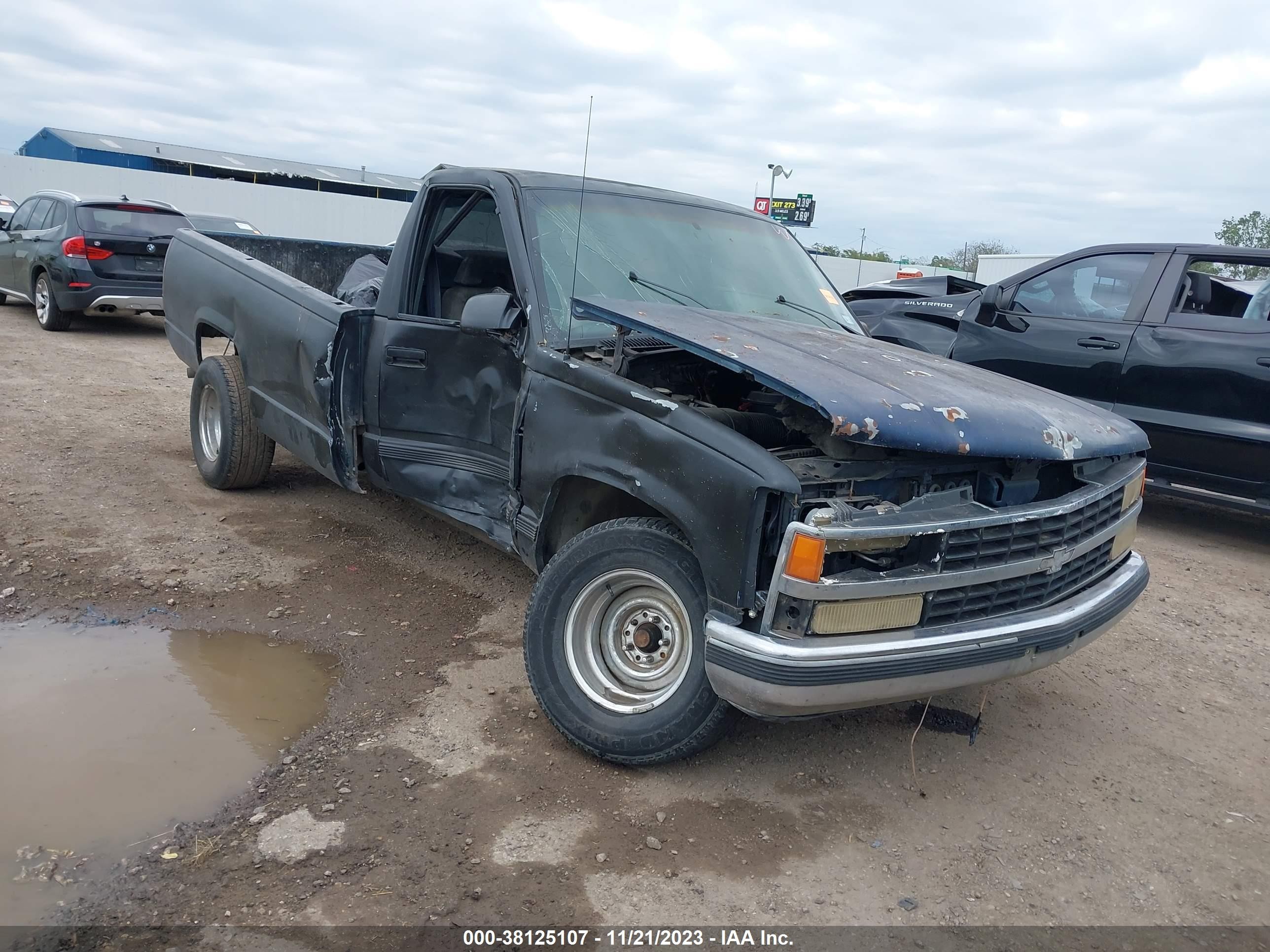 GMC SIERRA 1989 2gtdc14k6k1569243