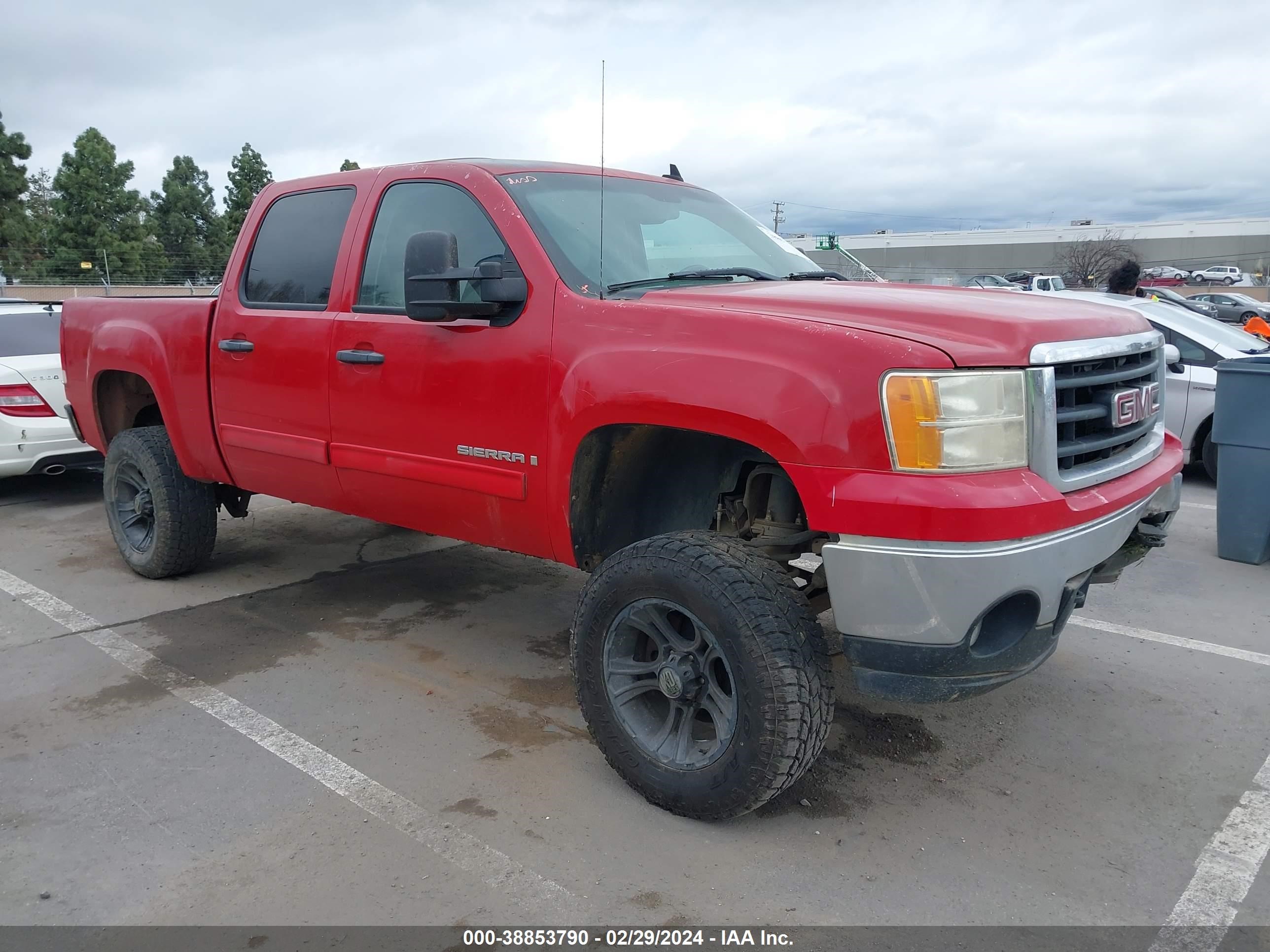 GMC SIERRA 2008 2gtec13j081167160