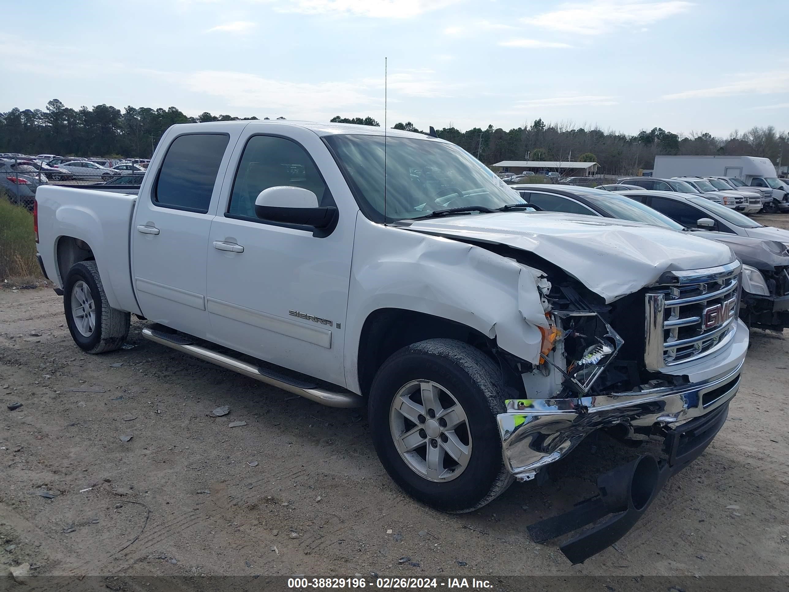 GMC SIERRA 2007 2gtec13j571568265