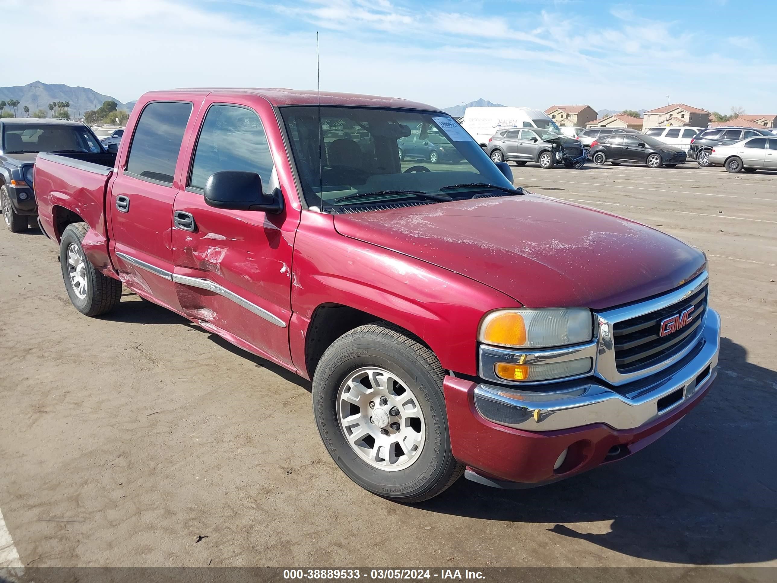 GMC SIERRA 2006 2gtec13t461177267