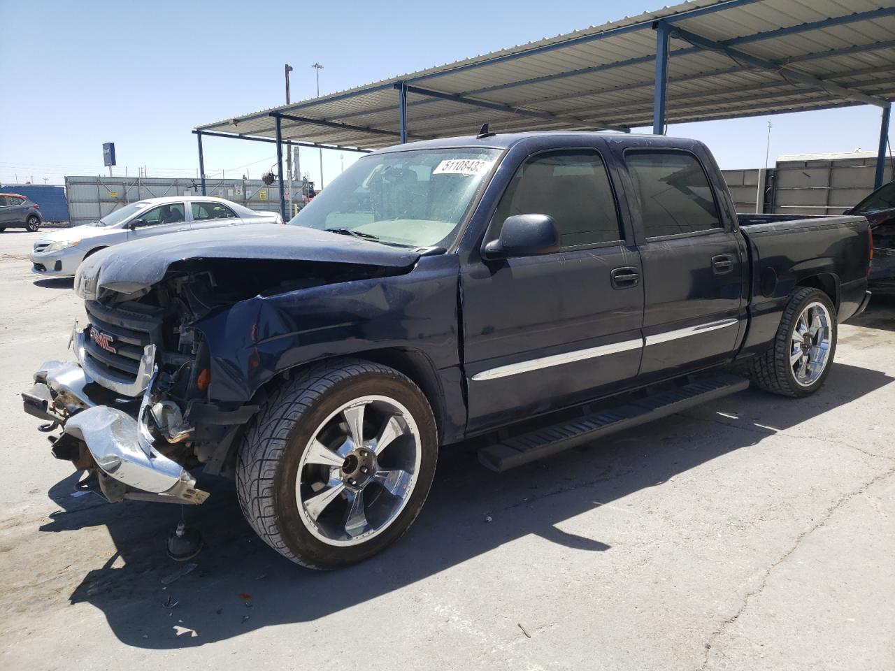 GMC SIERRA 2006 2gtec13zx61274302