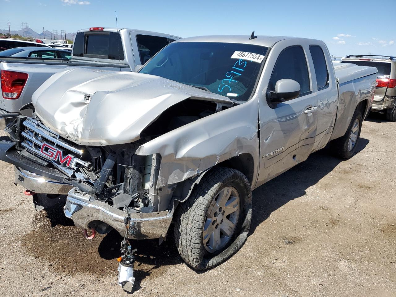 GMC SIERRA 2007 2gtec19j471579135