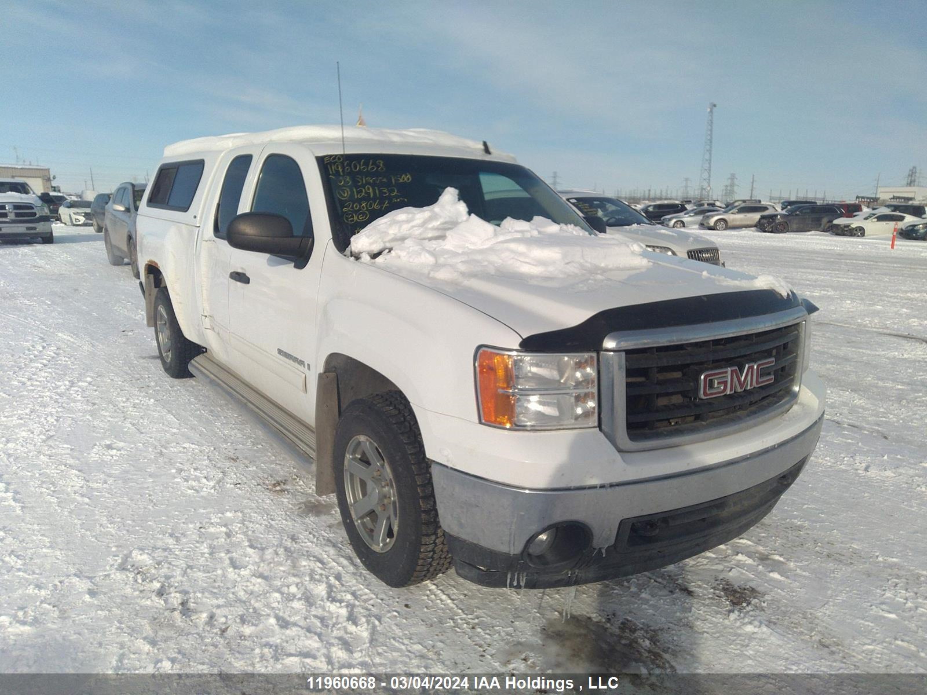 GMC SIERRA 2008 2gtec19j481129132