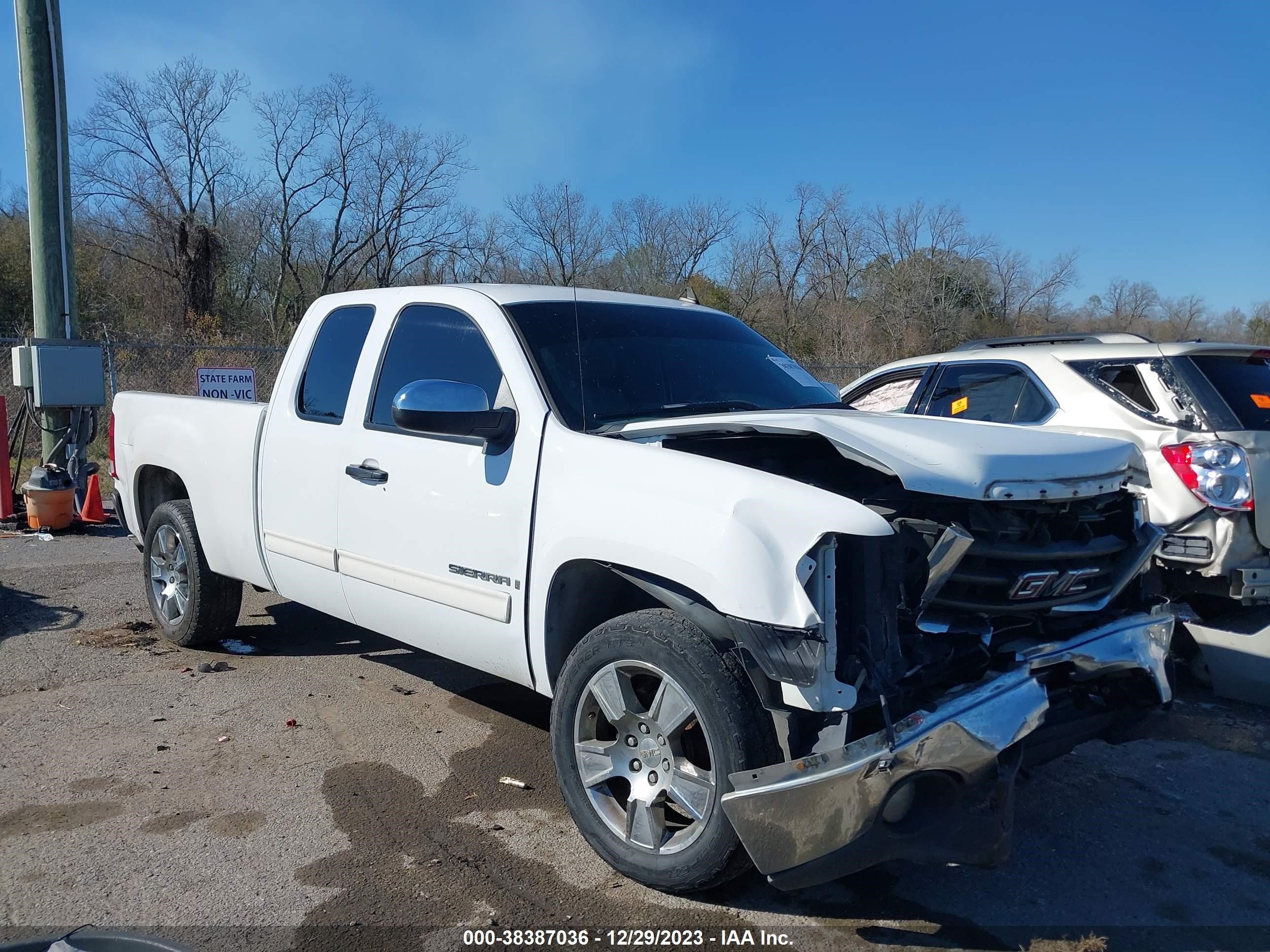 GMC SIERRA 2007 2gtec19j771683750