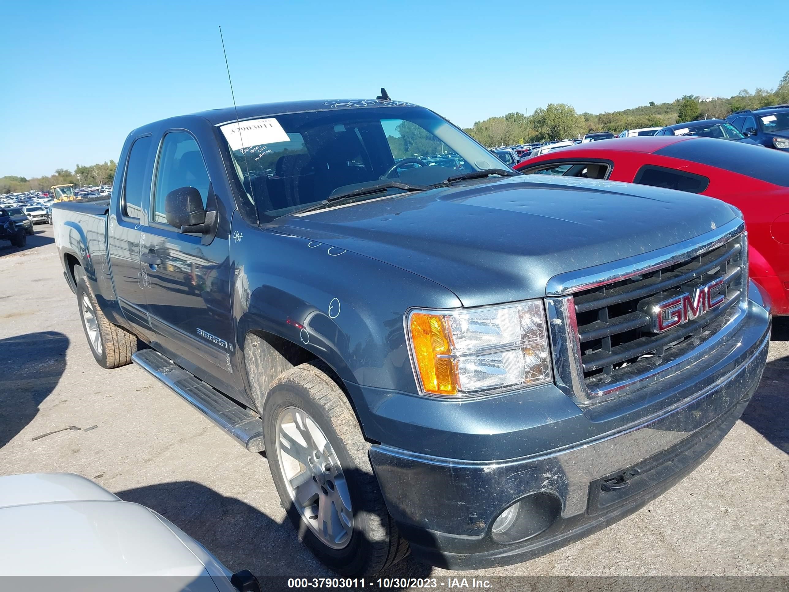 GMC SIERRA 2007 2gtec19j871593359