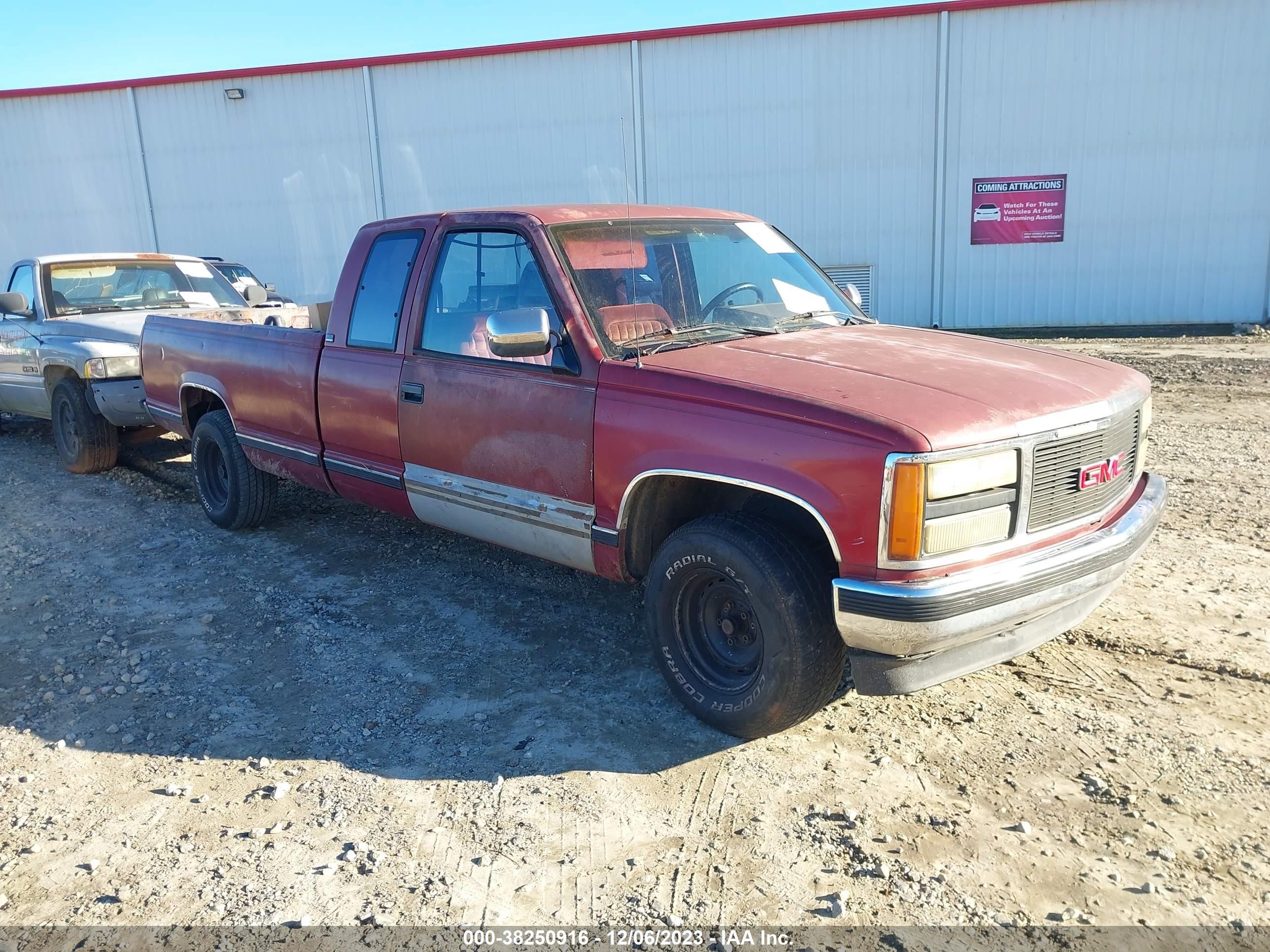 GMC SIERRA 1990 2gtec19k0l1538004