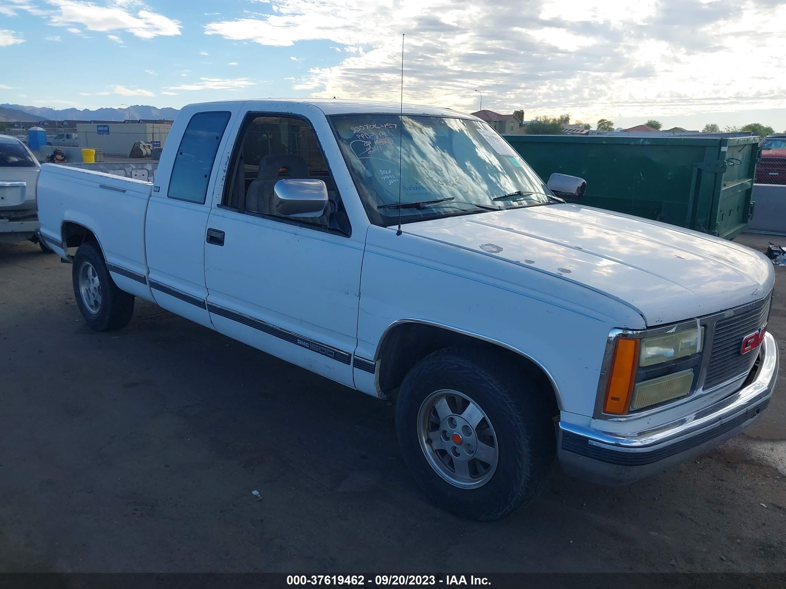 GMC SIERRA 1992 2gtec19k8n1542241