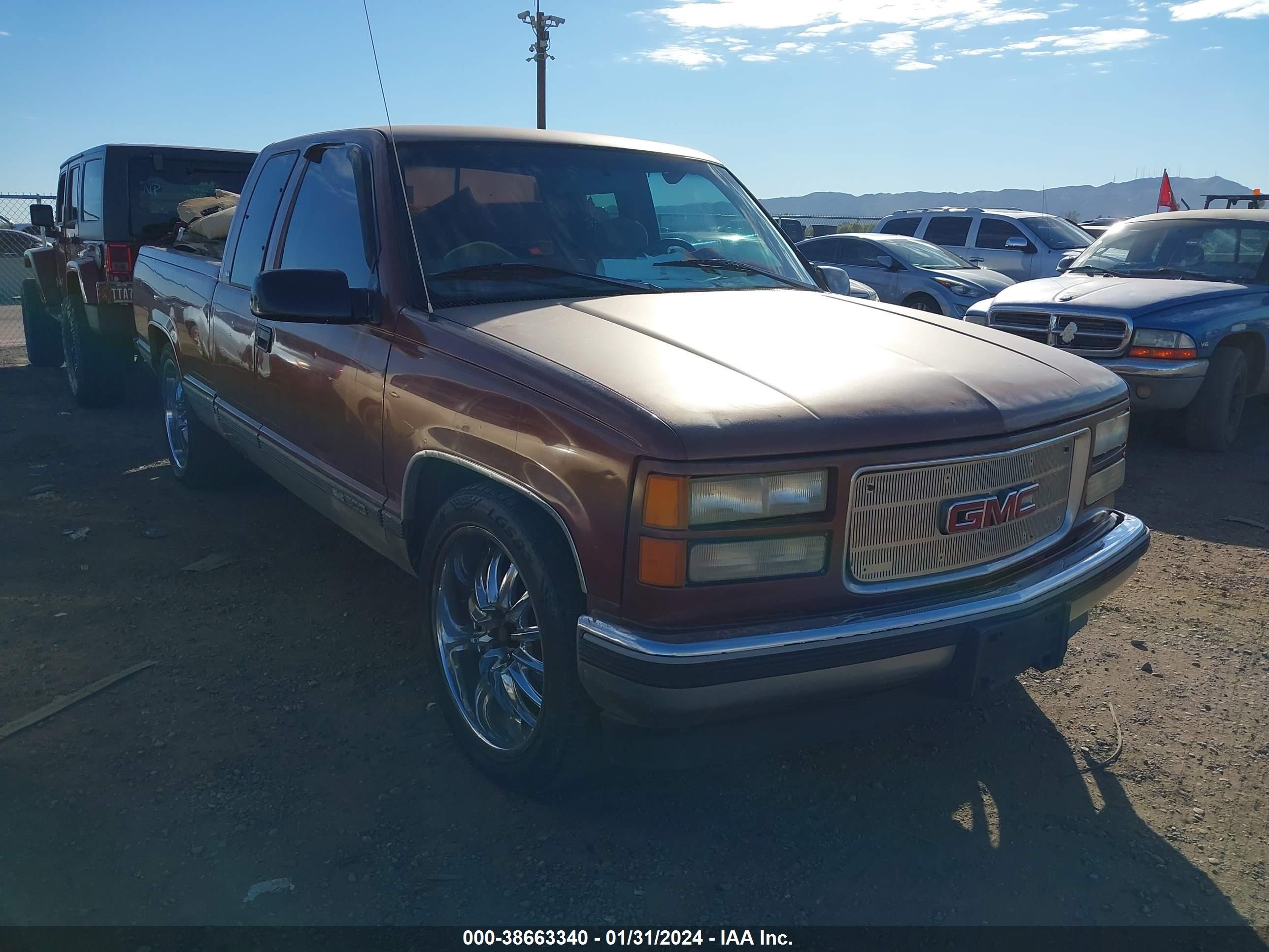 GMC SIERRA 1998 2gtec19m1w1506703