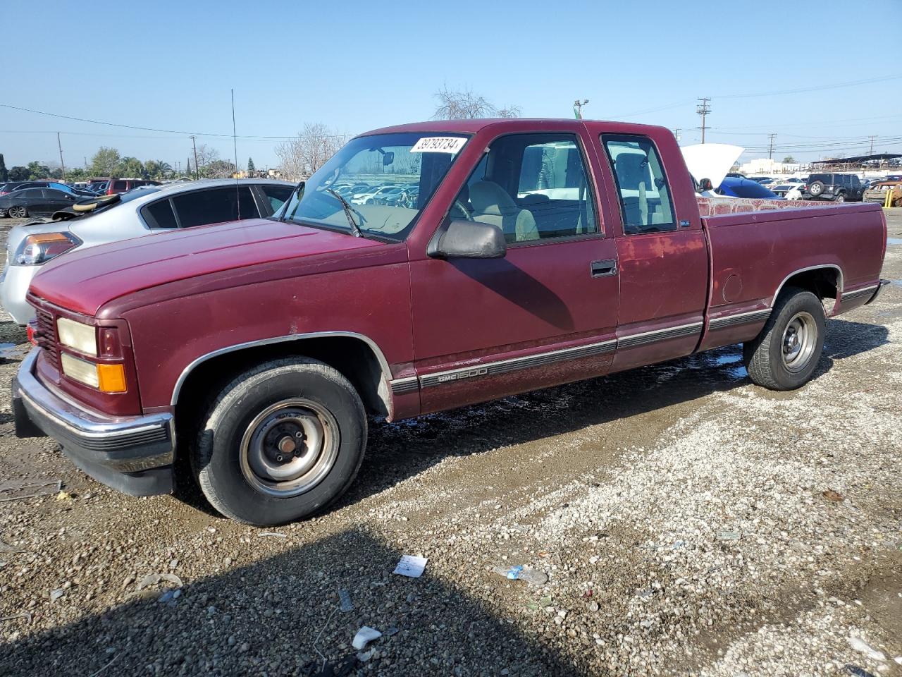 GMC SIERRA 1996 2gtec19m2t1502249