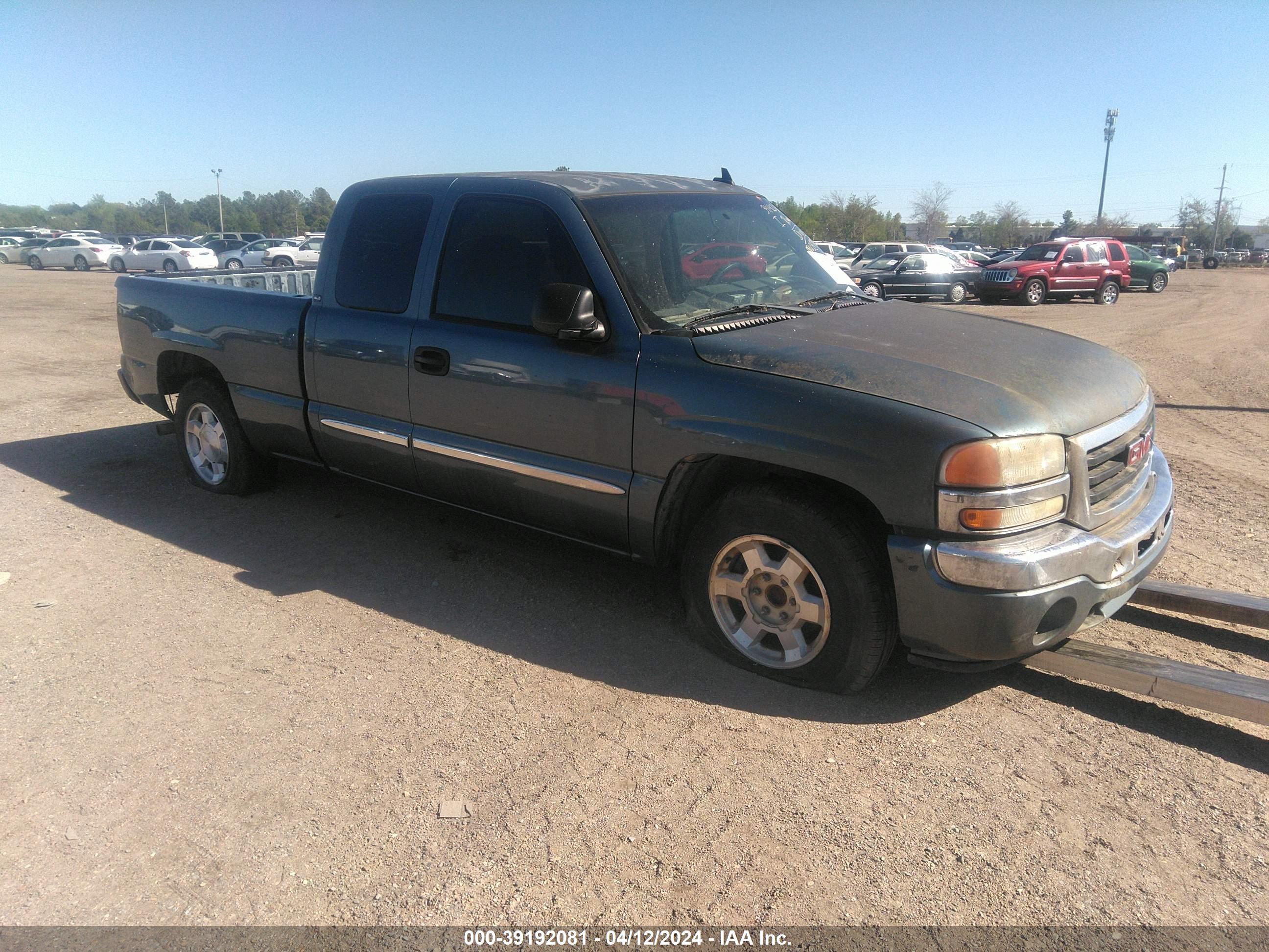 GMC SIERRA 2006 2gtec19t061136240