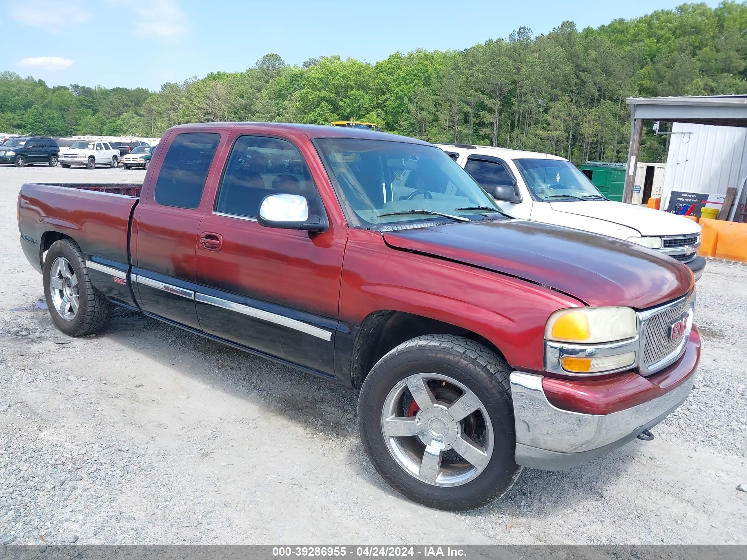 GMC SIERRA 1999 2gtec19t0x1521265