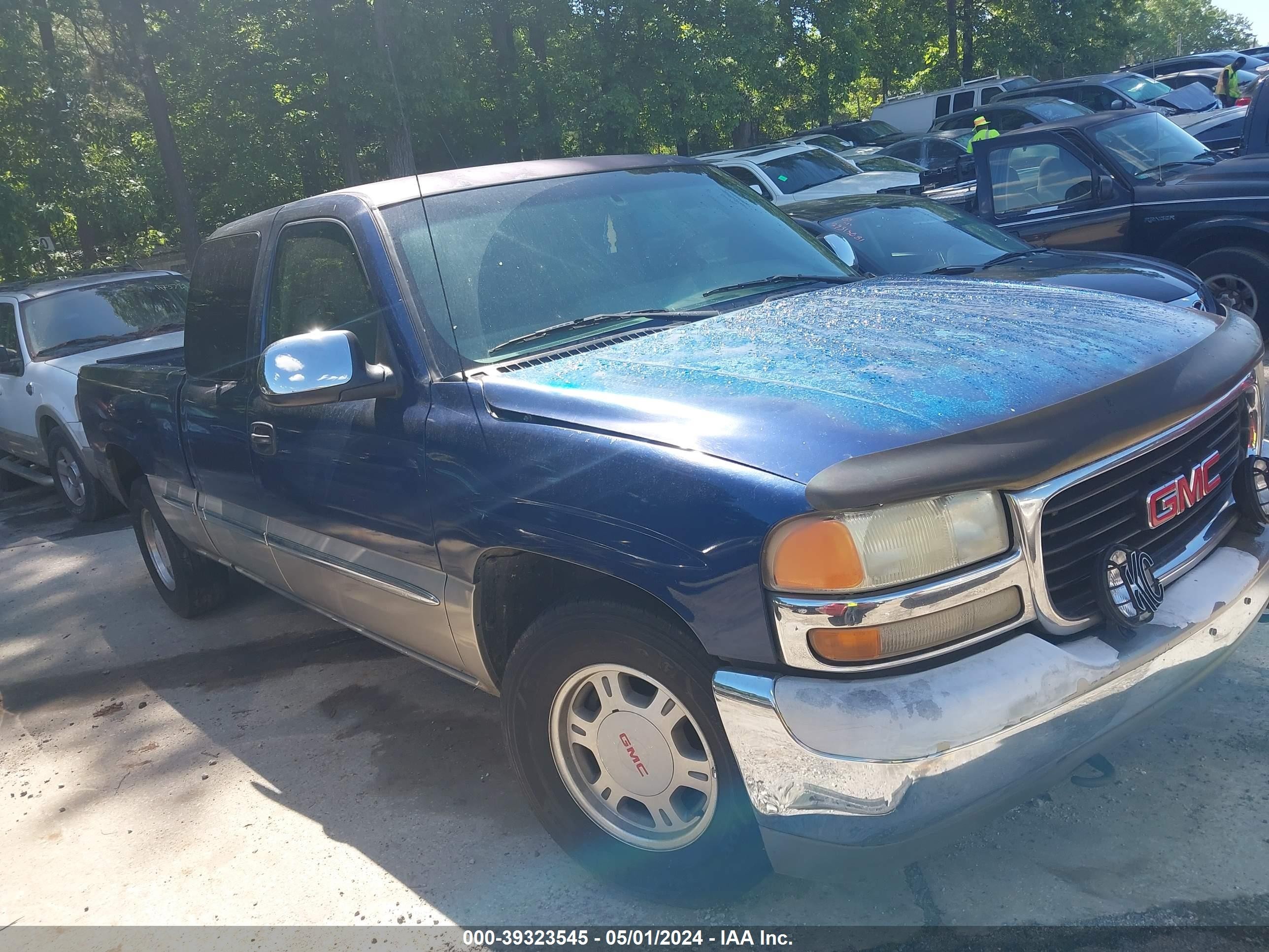 GMC SIERRA 2000 2gtec19t0y1107341