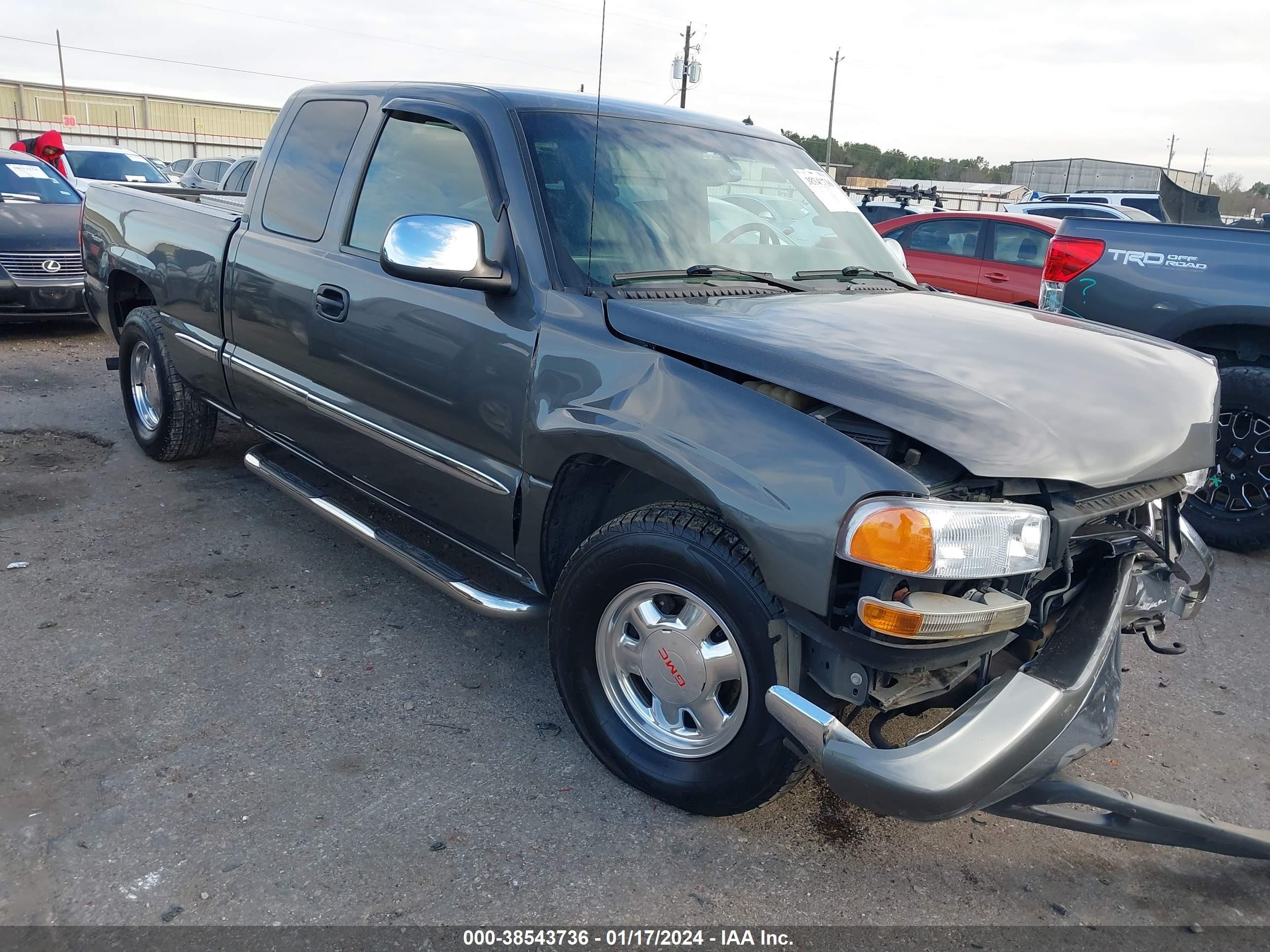 GMC SIERRA 2002 2gtec19t121148696