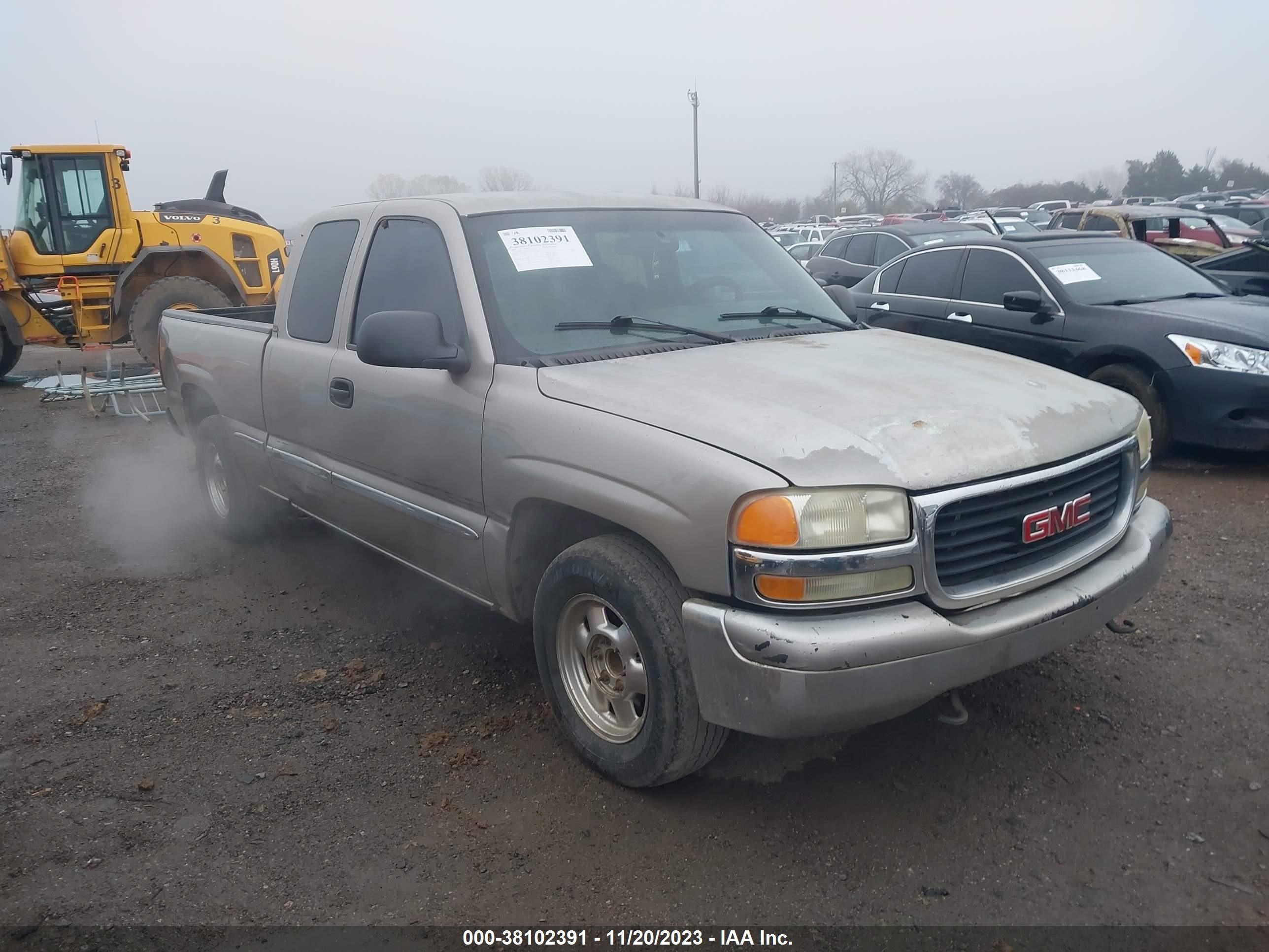 GMC SIERRA 2002 2gtec19t121222361