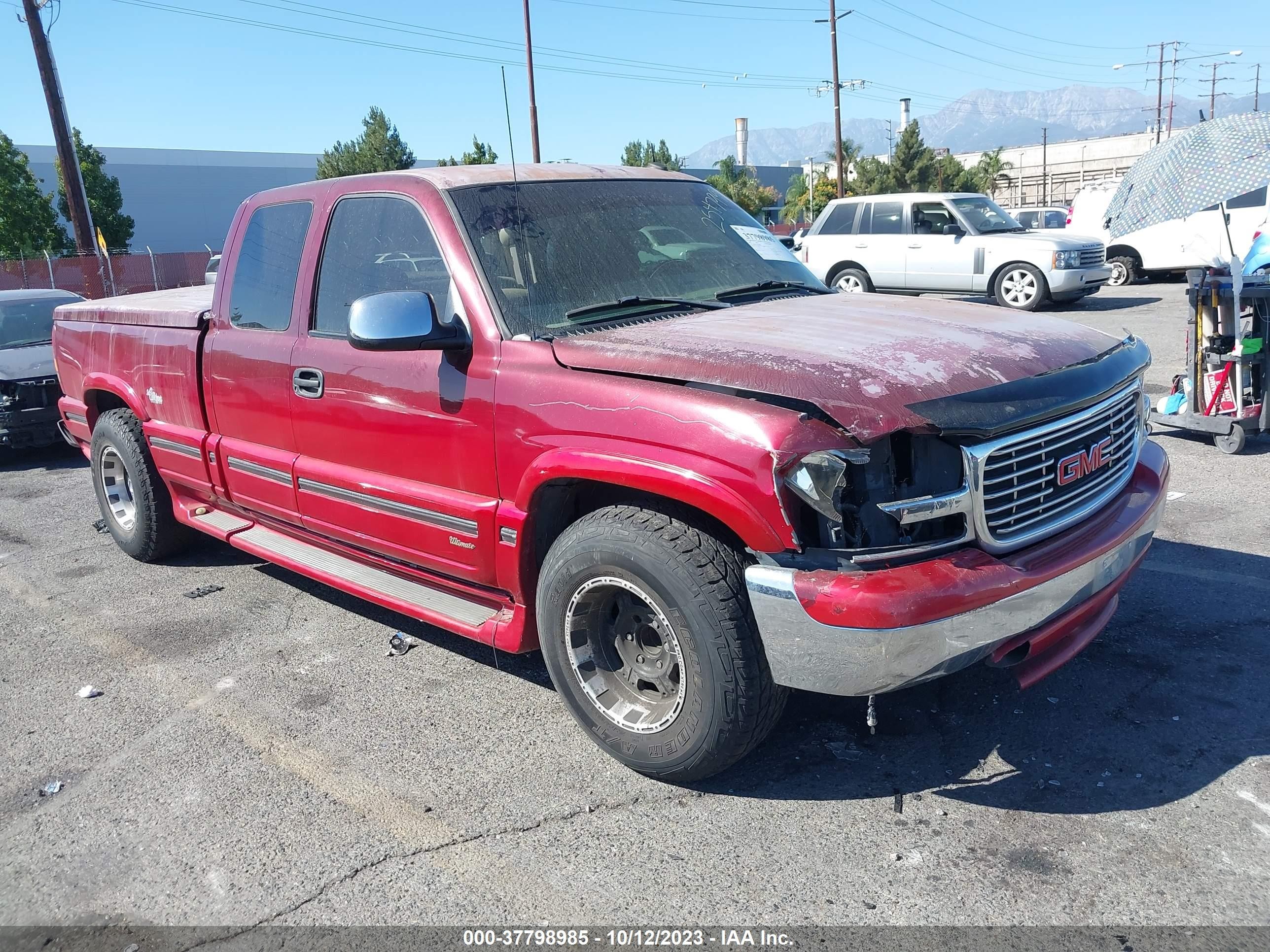 GMC SIERRA 2002 2gtec19t121430188