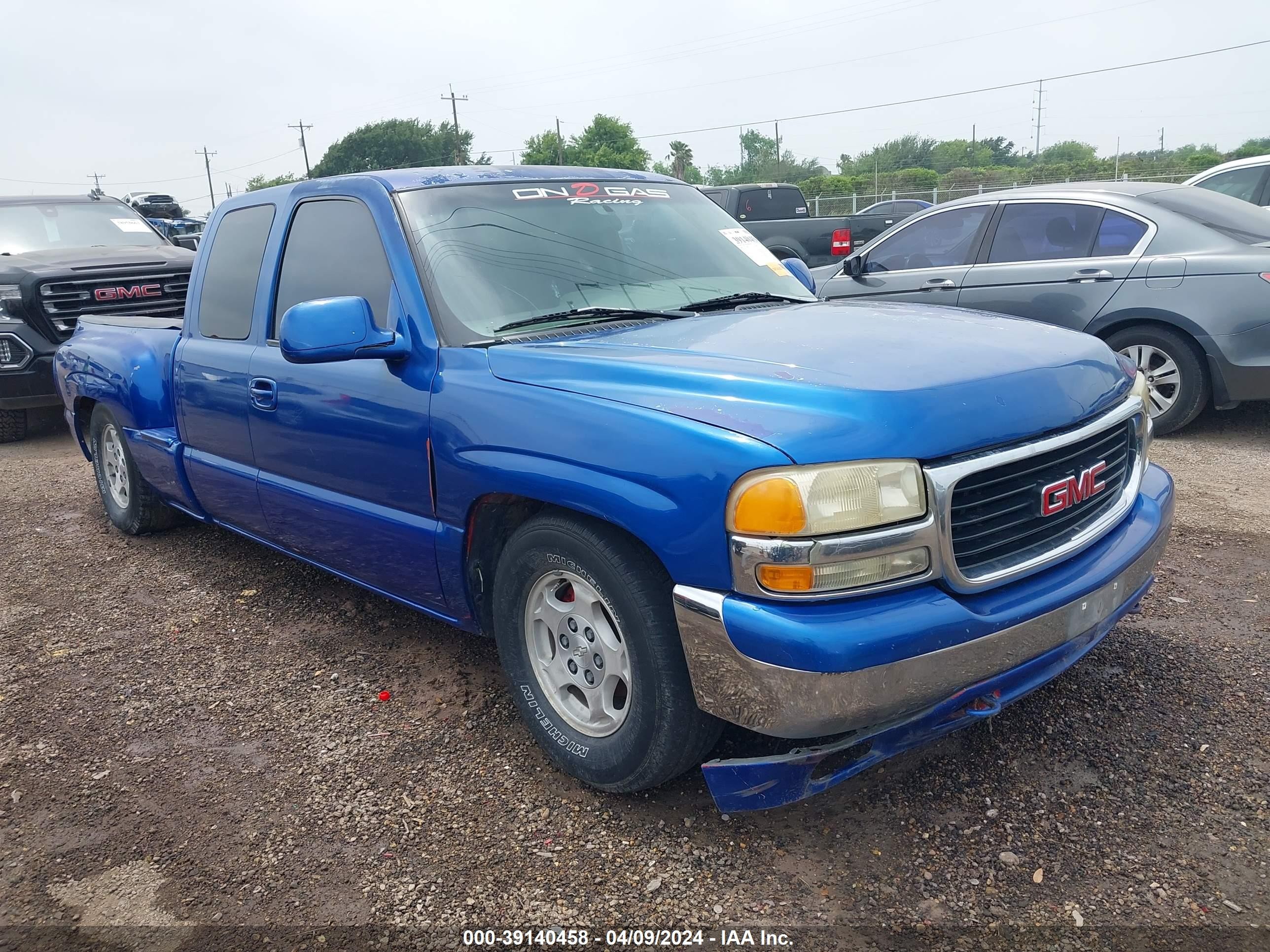 GMC SIERRA 2000 2gtec19t1y1158749