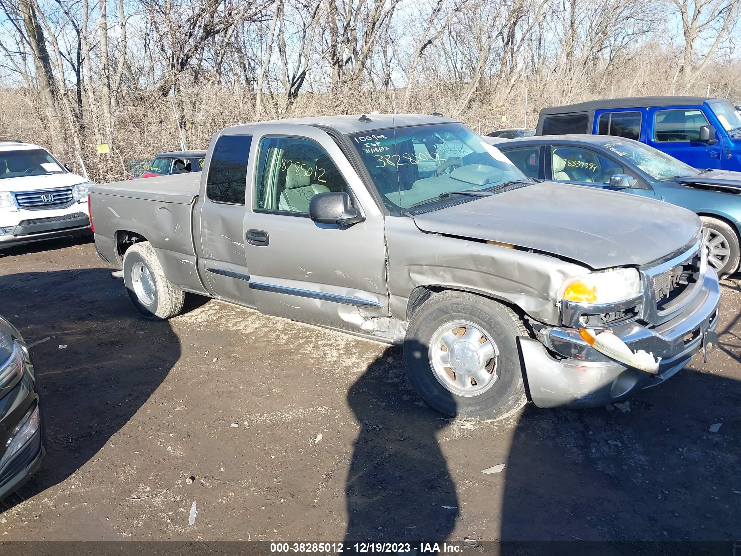 GMC SIERRA 2003 2gtec19t231248906