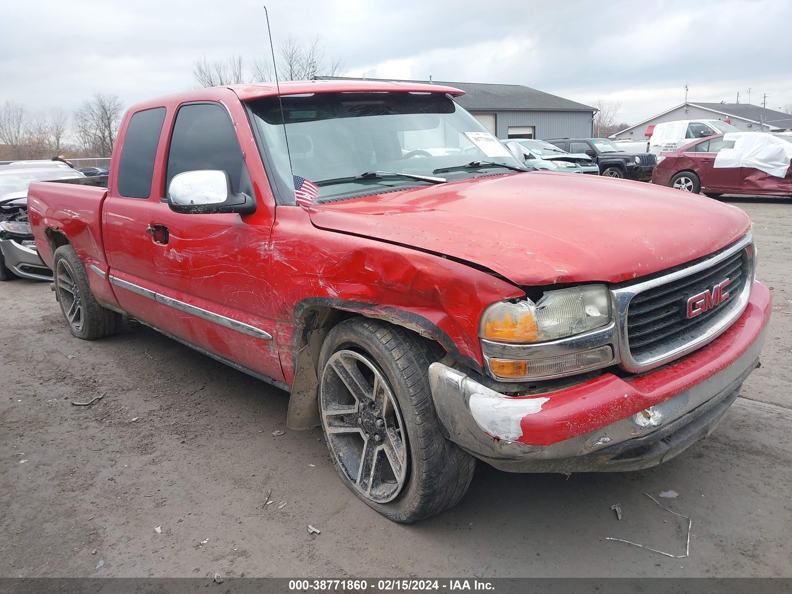 GMC SIERRA 1999 2gtec19t3x1537430