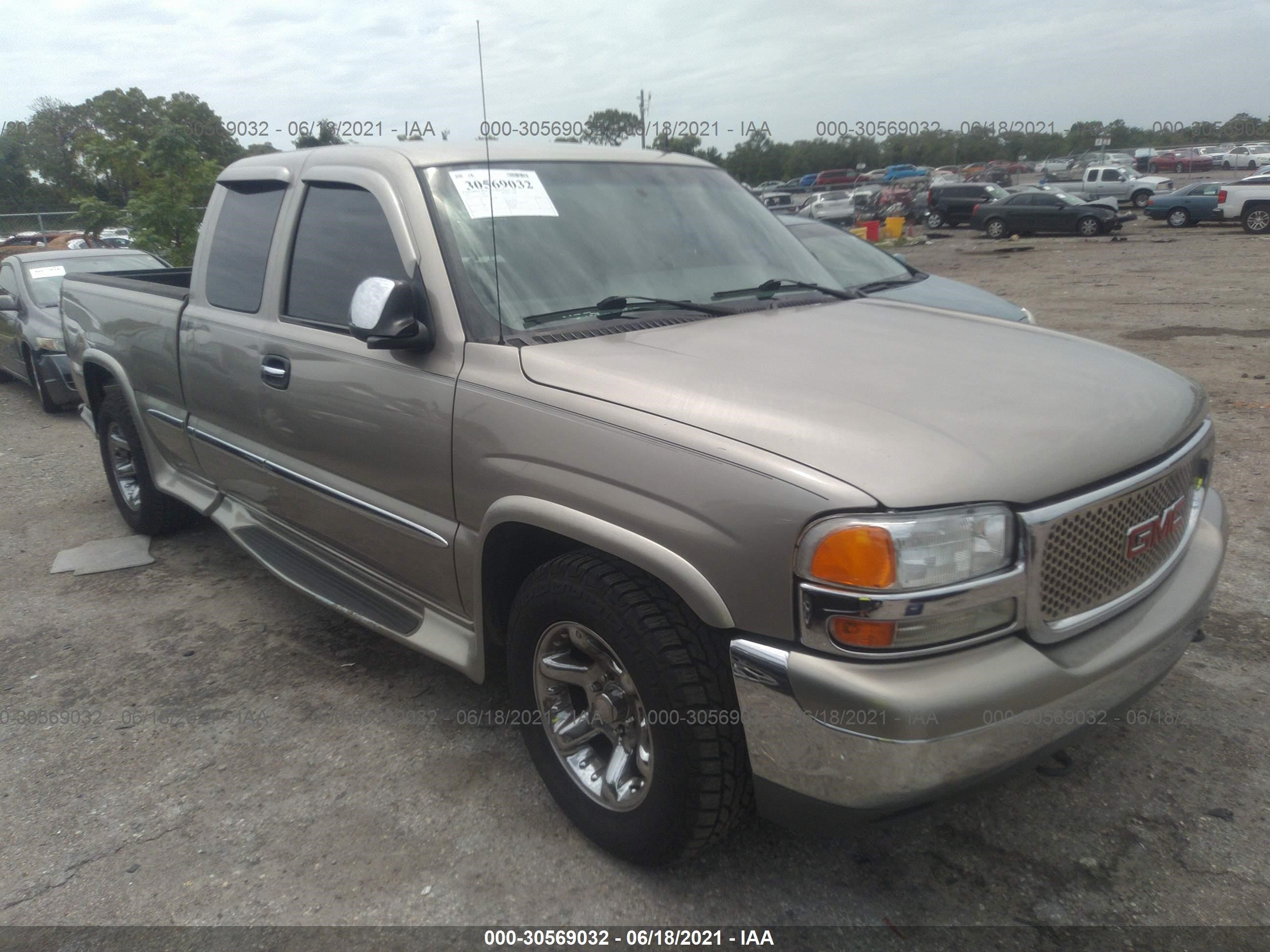 GMC SIERRA 2002 2gtec19t421264846