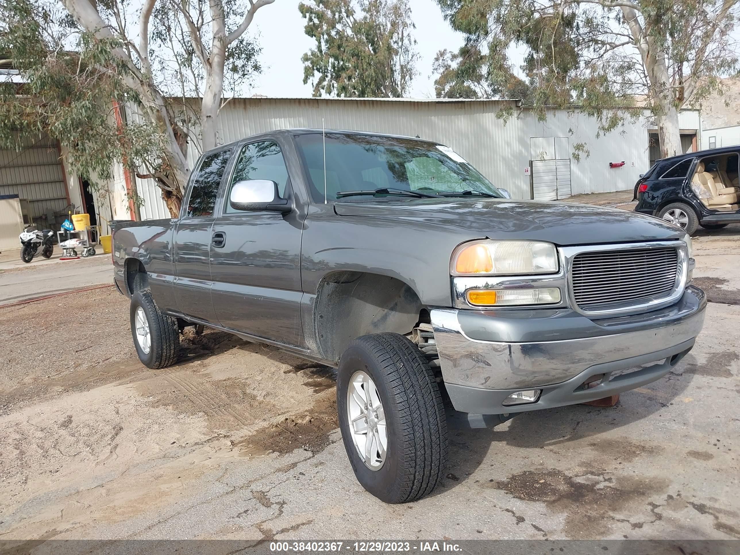 GMC SIERRA 2002 2gtec19t421282683