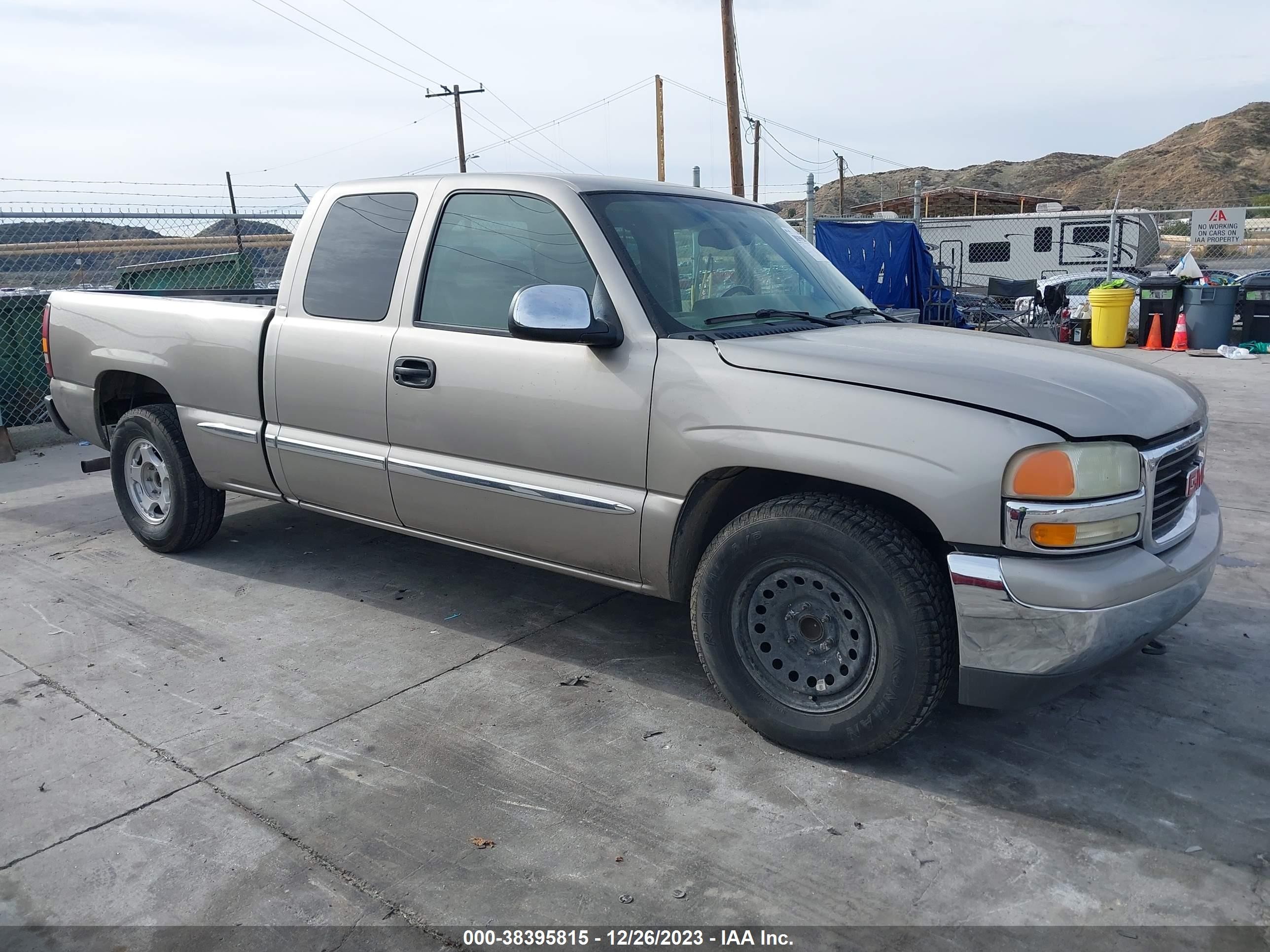 GMC SIERRA 2002 2gtec19t421322163